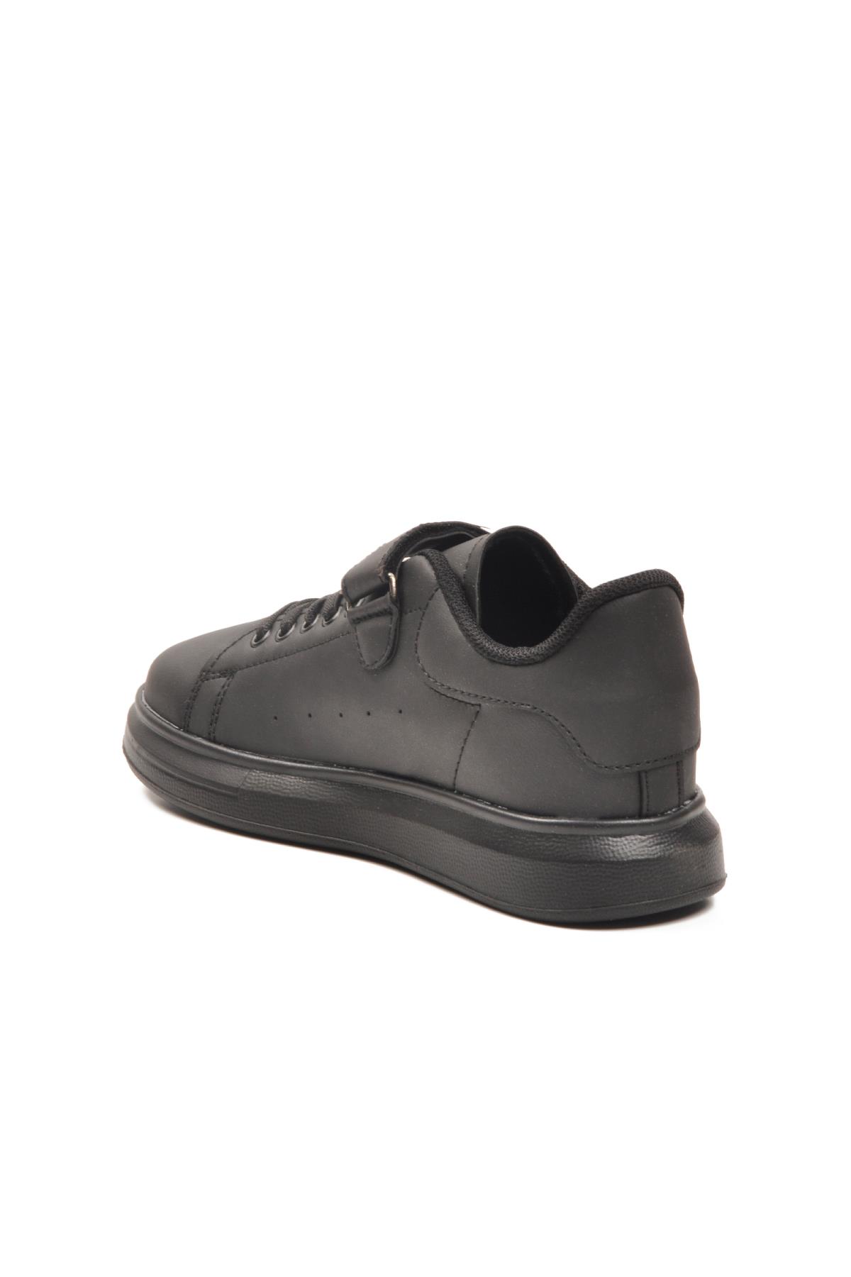 2540-K F Siyah-Siyah Çocuk Spor Ayakkabı - Görsel 5