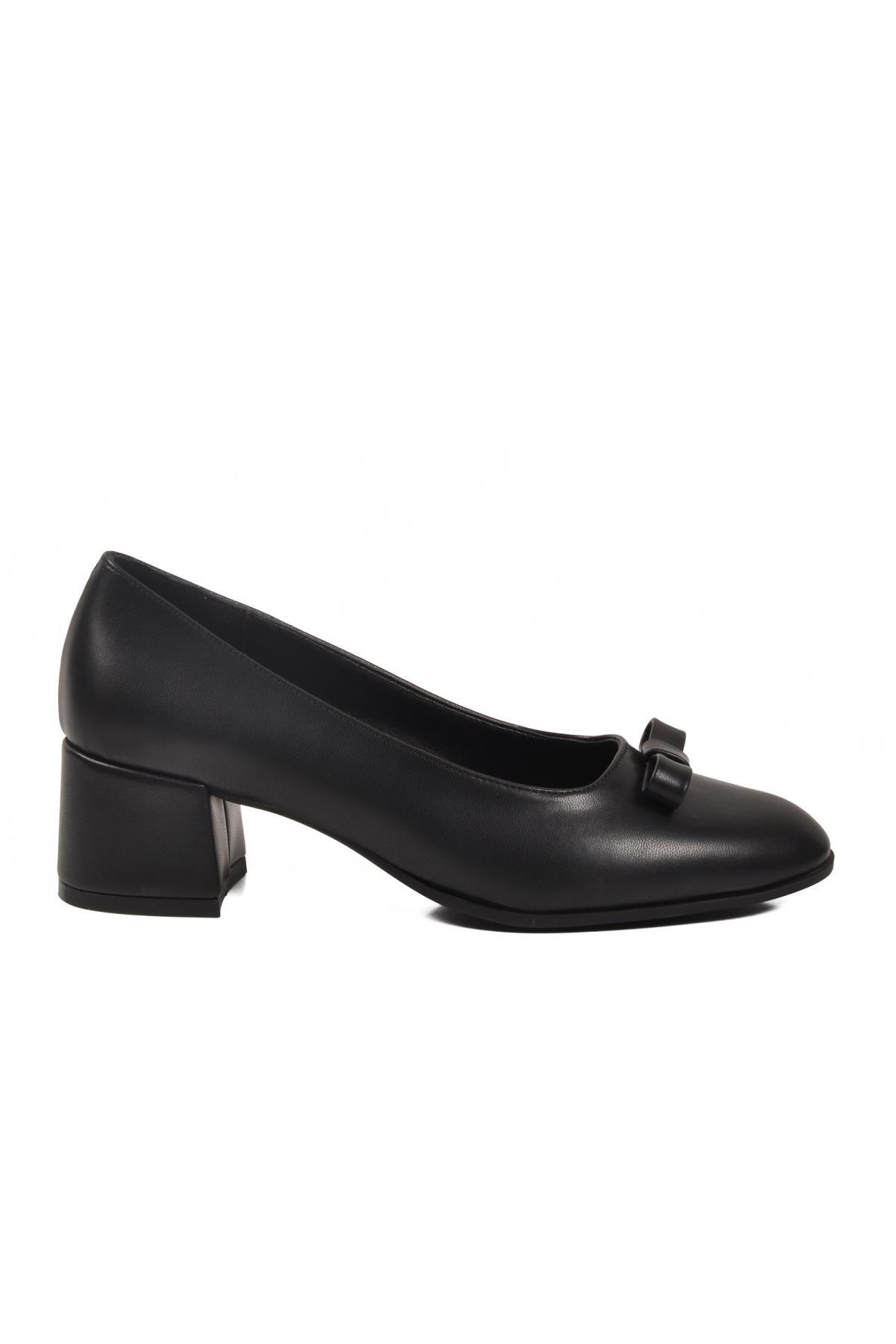 519081 Z Siyah Kadın Topuklu Ayakkabı - Görsel 3