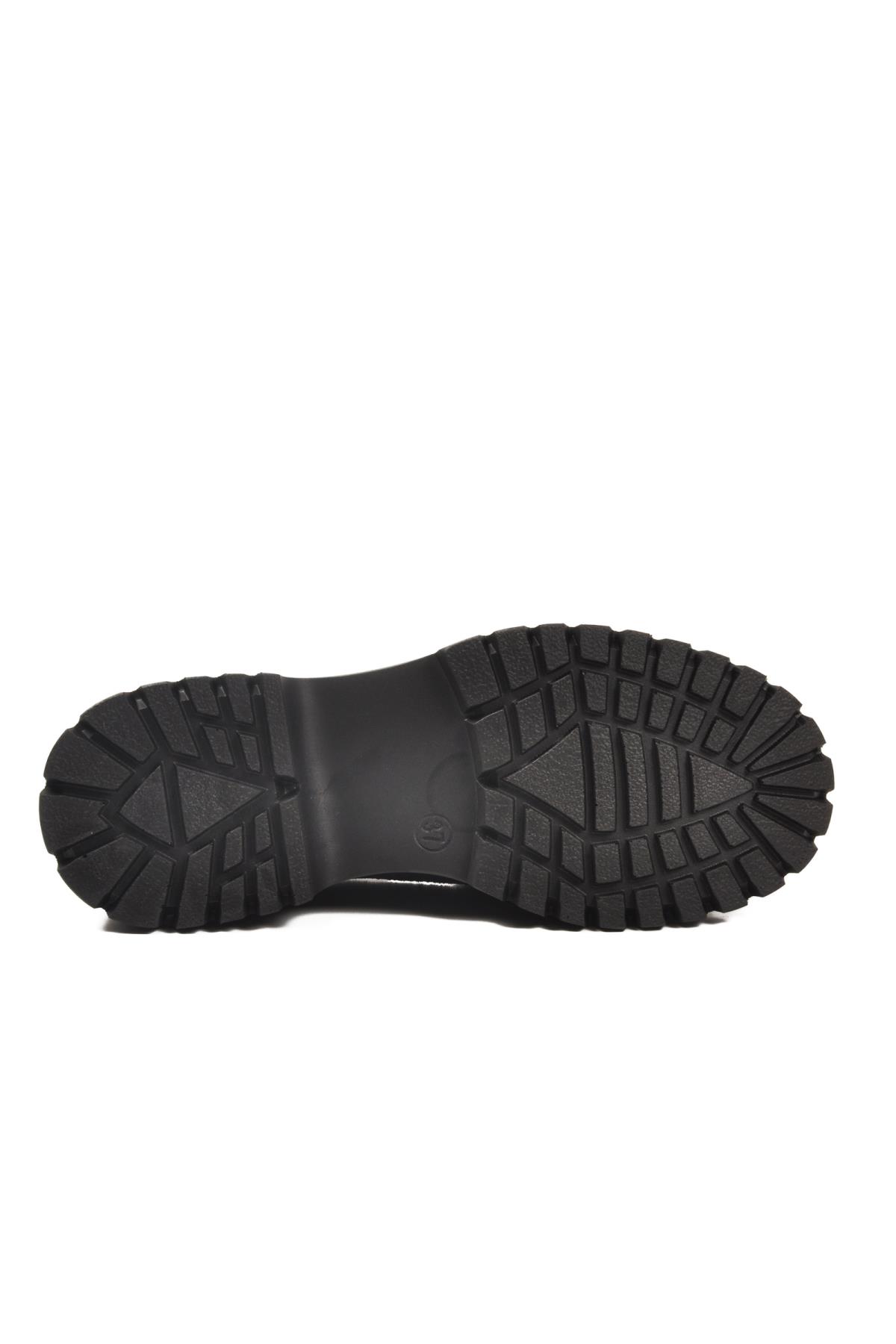 572461 Z Siyah Süet Kadın Günlük Ayakkabı - Görsel 6