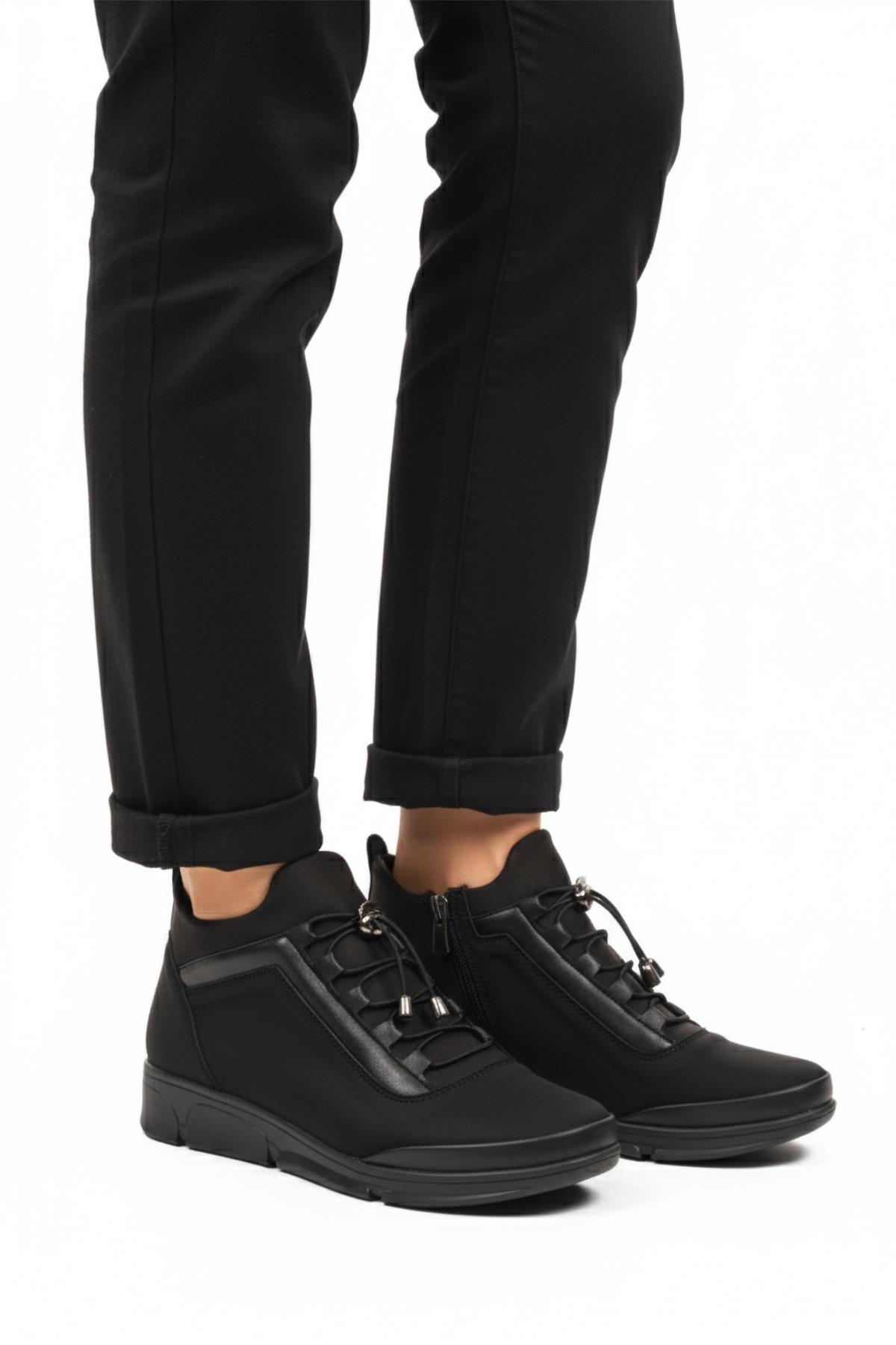 293113 Z Siyah Zümrüt Kadın Bot - Görsel 4