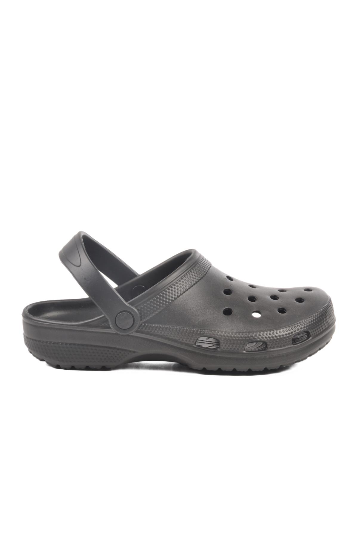 606 M Siyah Unisex Sabo Terlik - Görsel 4