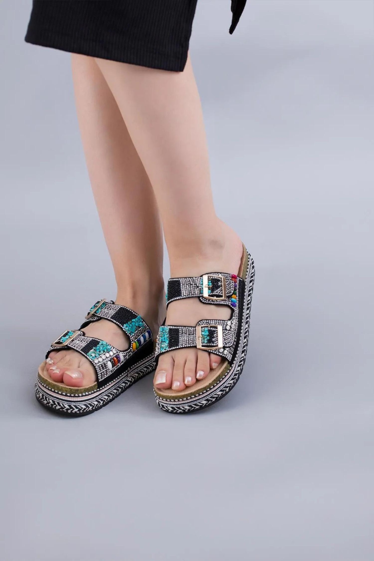25Y103 Kadın Sandalet - Görsel 3