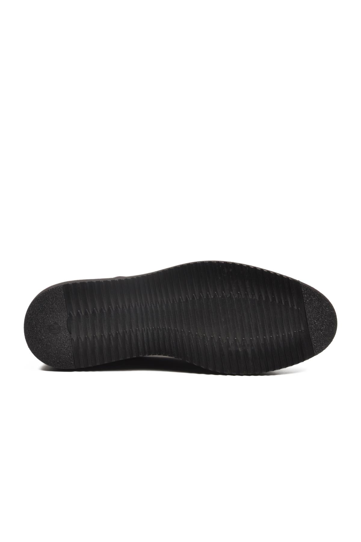 361004 M Siyah Hakiki Deri Erkek Klasik Ayakkabı - Görsel 6