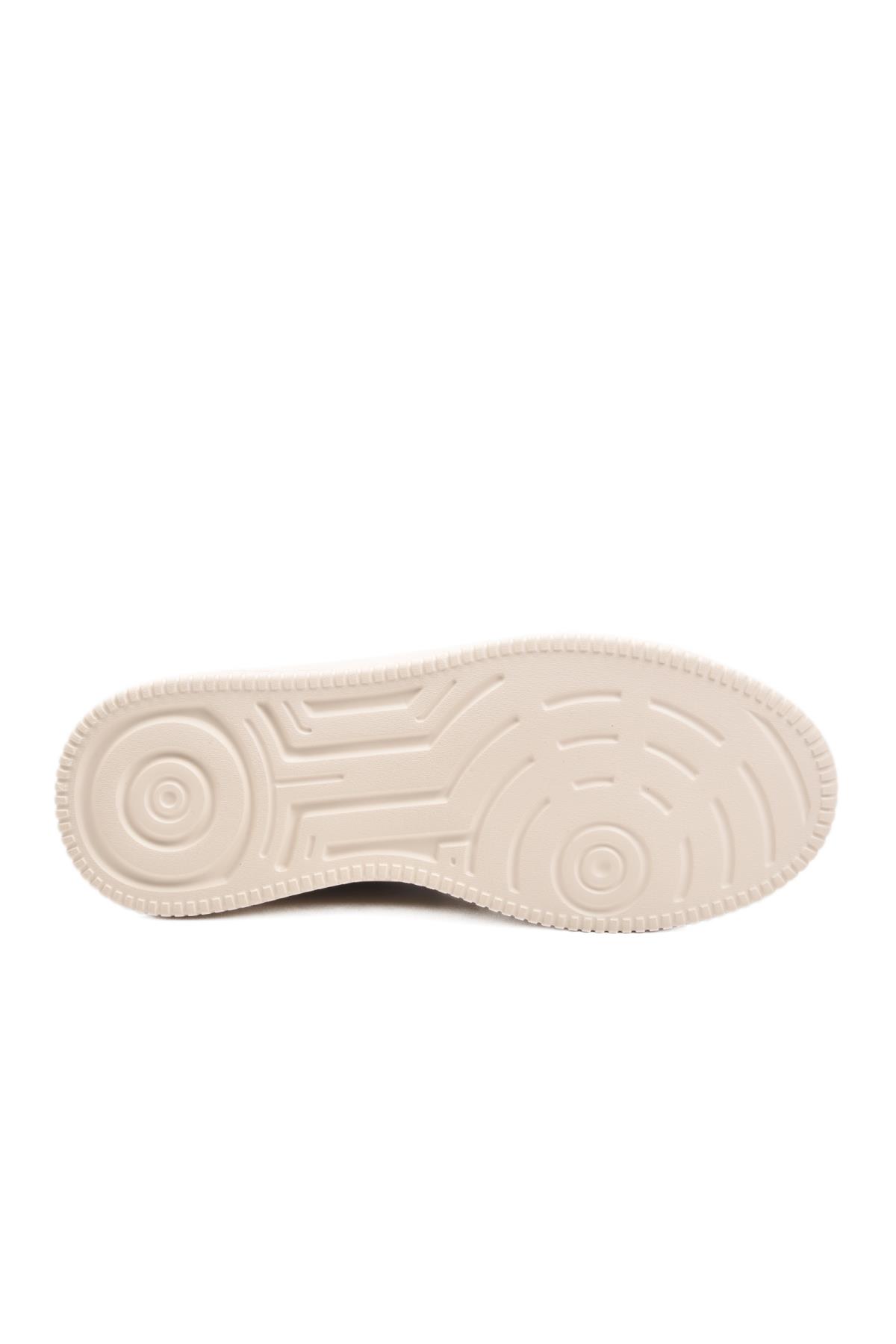 201 G Bej Taşlı Spor Ayakkabı - Görsel 6