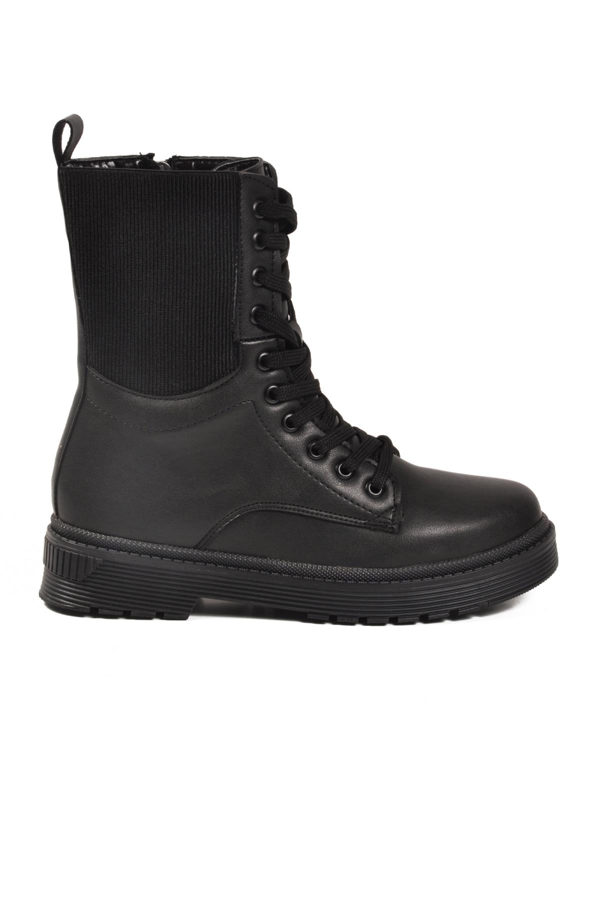 23002 Z Siyah Kadın Bot - Görsel 3