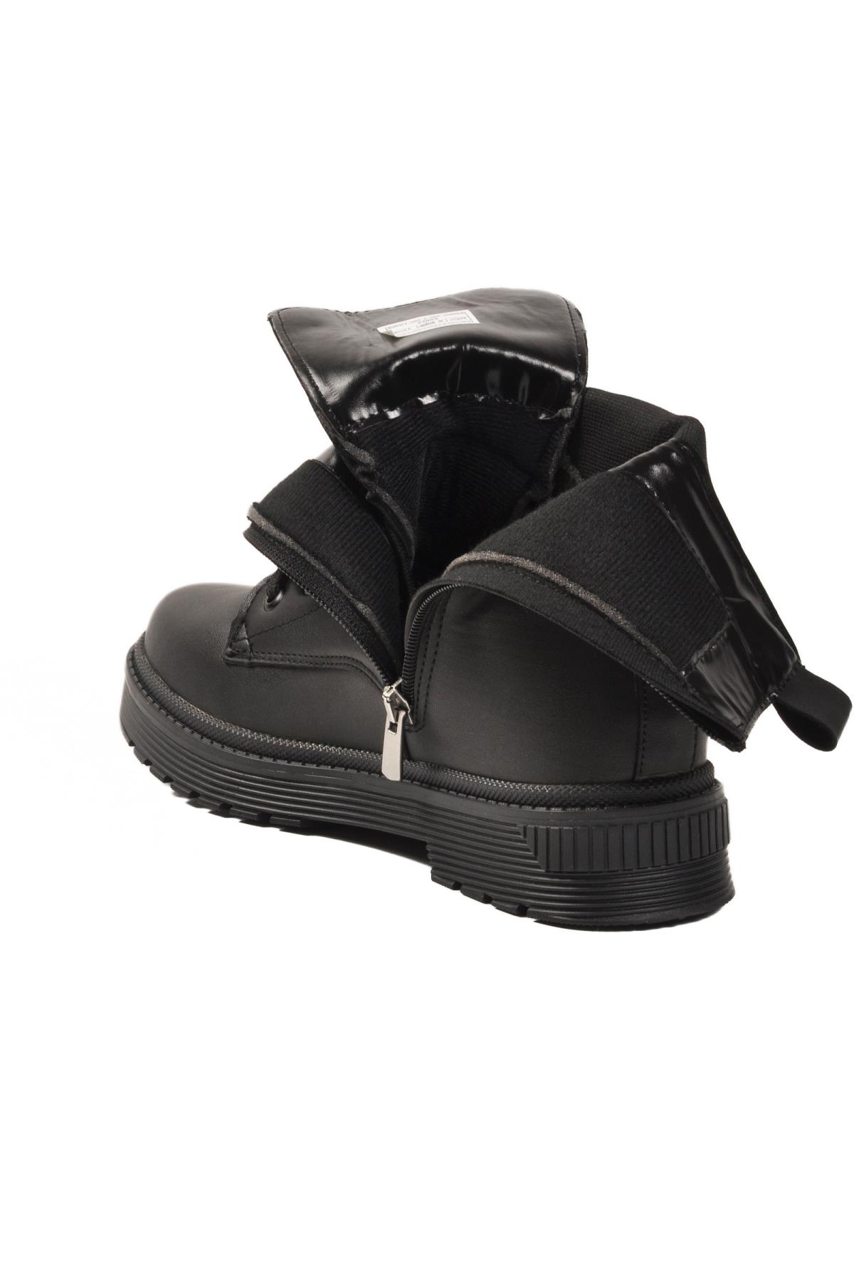23002 Z Siyah Kadın Bot - Görsel 5