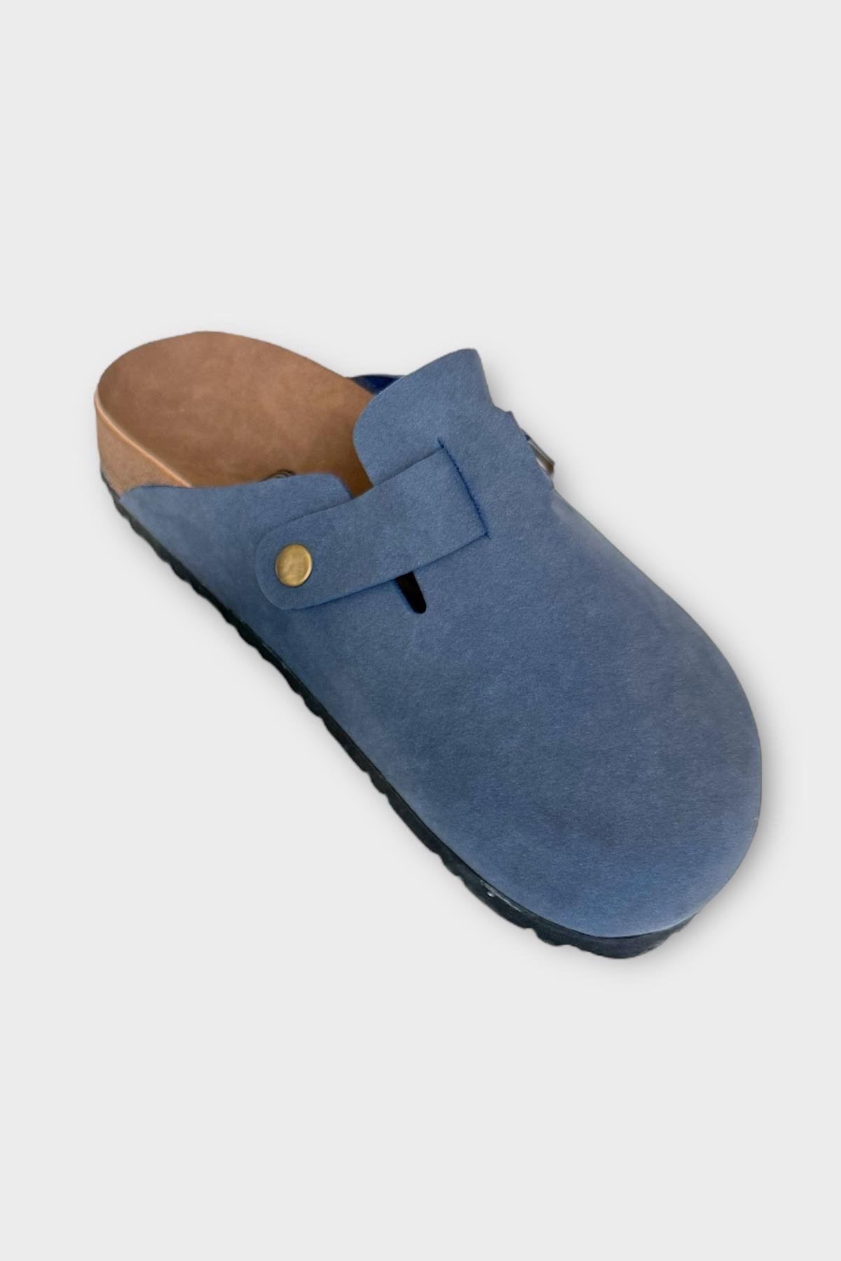 Mantar Taban Boston Birkens Model Günlük Sabo Unisex Ev Terliği FÜME - Görsel 4