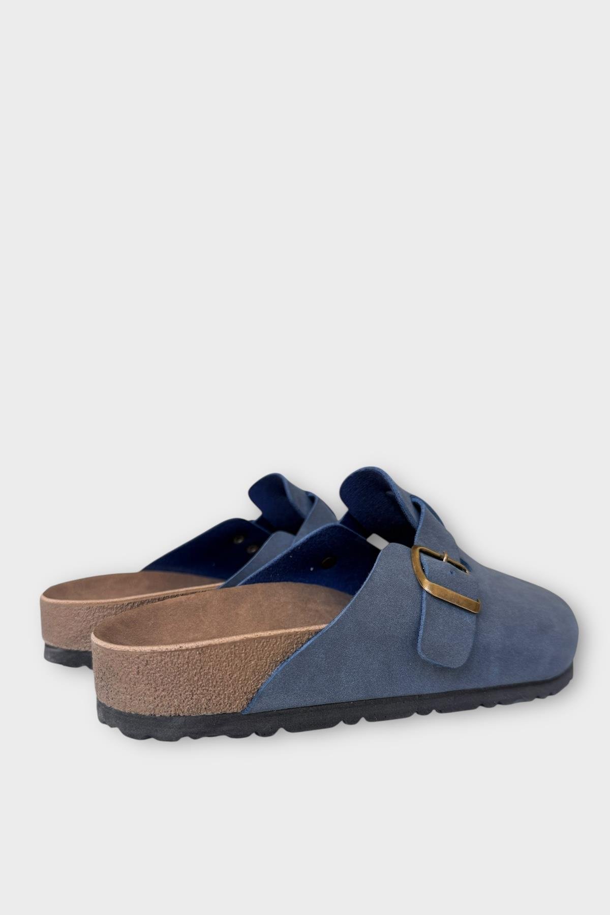 Mantar Taban Boston Birkens Model Günlük Sabo Unisex Ev Terliği FÜME - Görsel 6