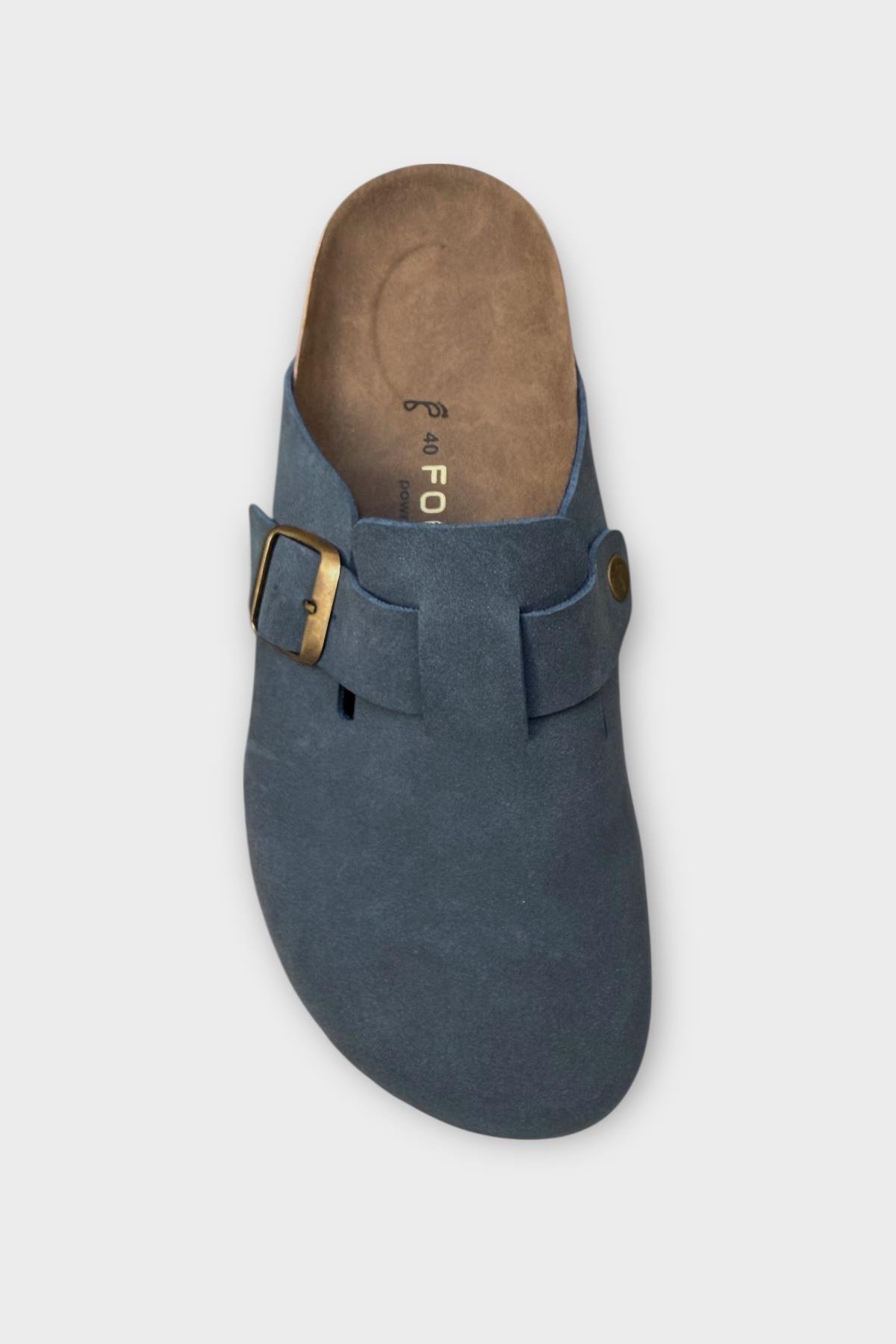 Mantar Taban Boston Birkens Model Günlük Sabo Unisex Ev Terliği FÜME - Görsel 7