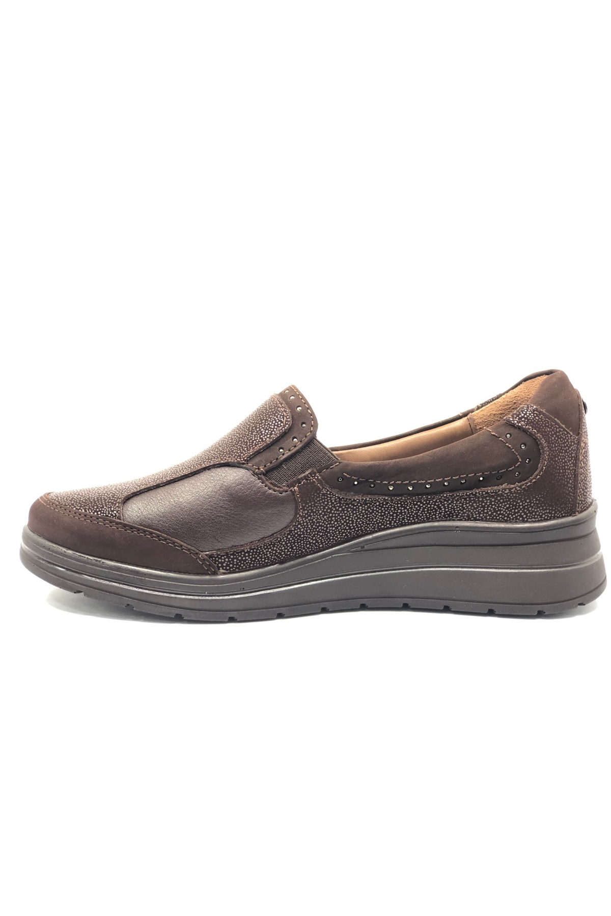 Faye Hakiki Deri Ortopedik Comfort Kadın Casual Ayakkabı - Görsel 6