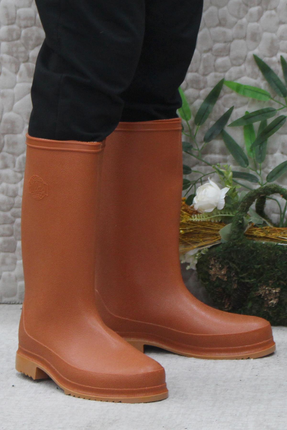 Ulaş Su Geçirmez Soğuga Dayanıklı Kauçuk Uzun Konç Çizme Balıkçı Çiftci İnşaat Oto Yıkamacı Çizme - Görsel 2