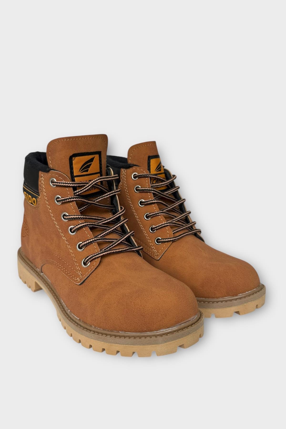 Unisex Kışlık Soğuk Geçirmez Kaydırmaz Taban Günlük Bağcıklı Bot TARÇIN - Görsel 5
