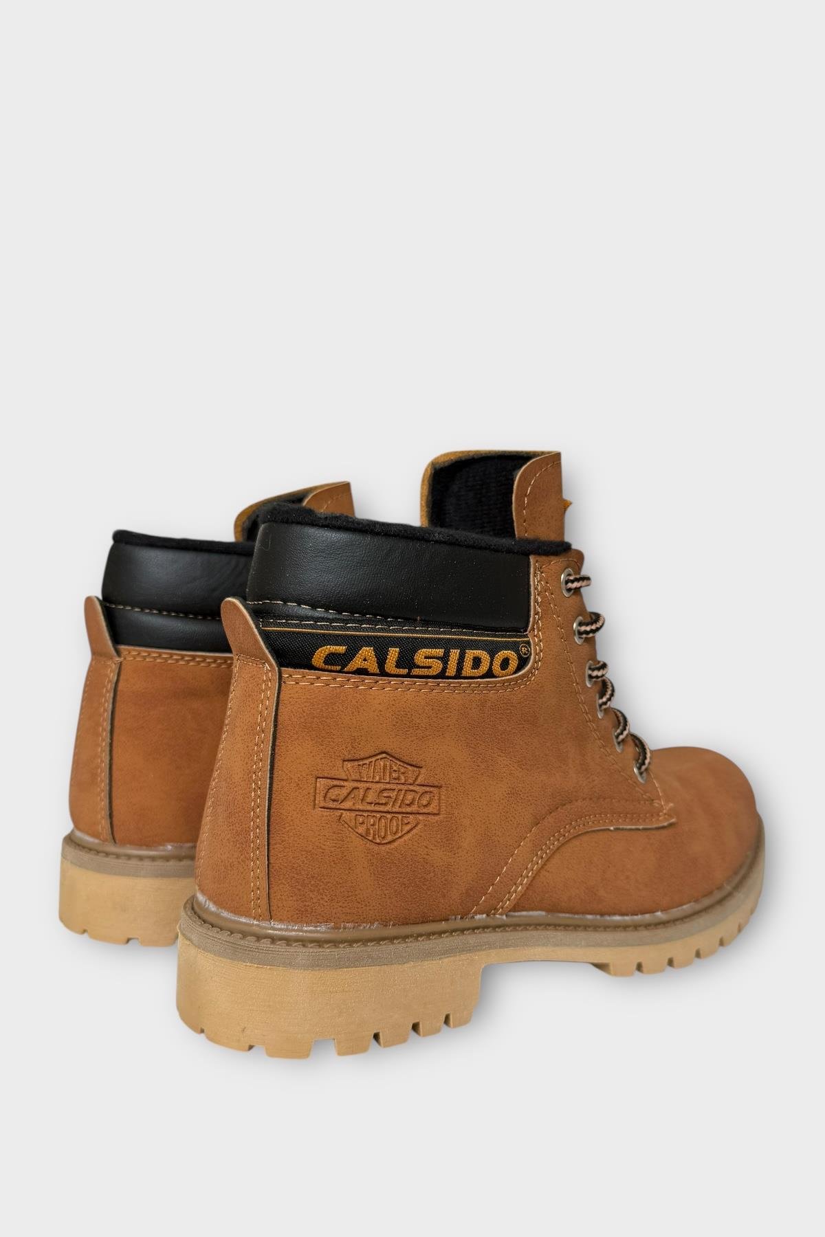 Unisex Kışlık Soğuk Geçirmez Kaydırmaz Taban Günlük Bağcıklı Bot TARÇIN - Görsel 6