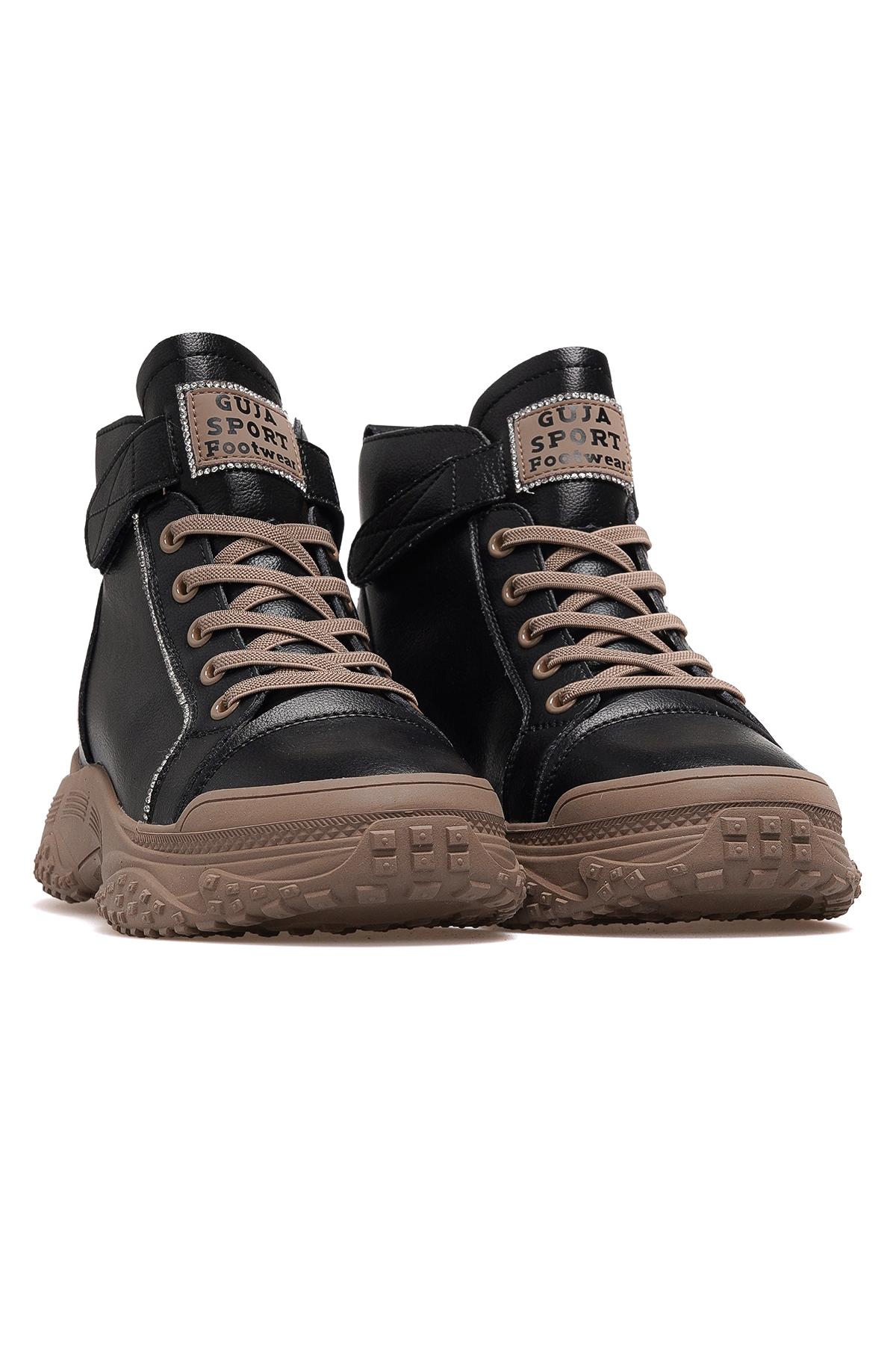 Kadın Deri Sneaker Bot 25k 25k310-5 Z Kömür - Görsel 6