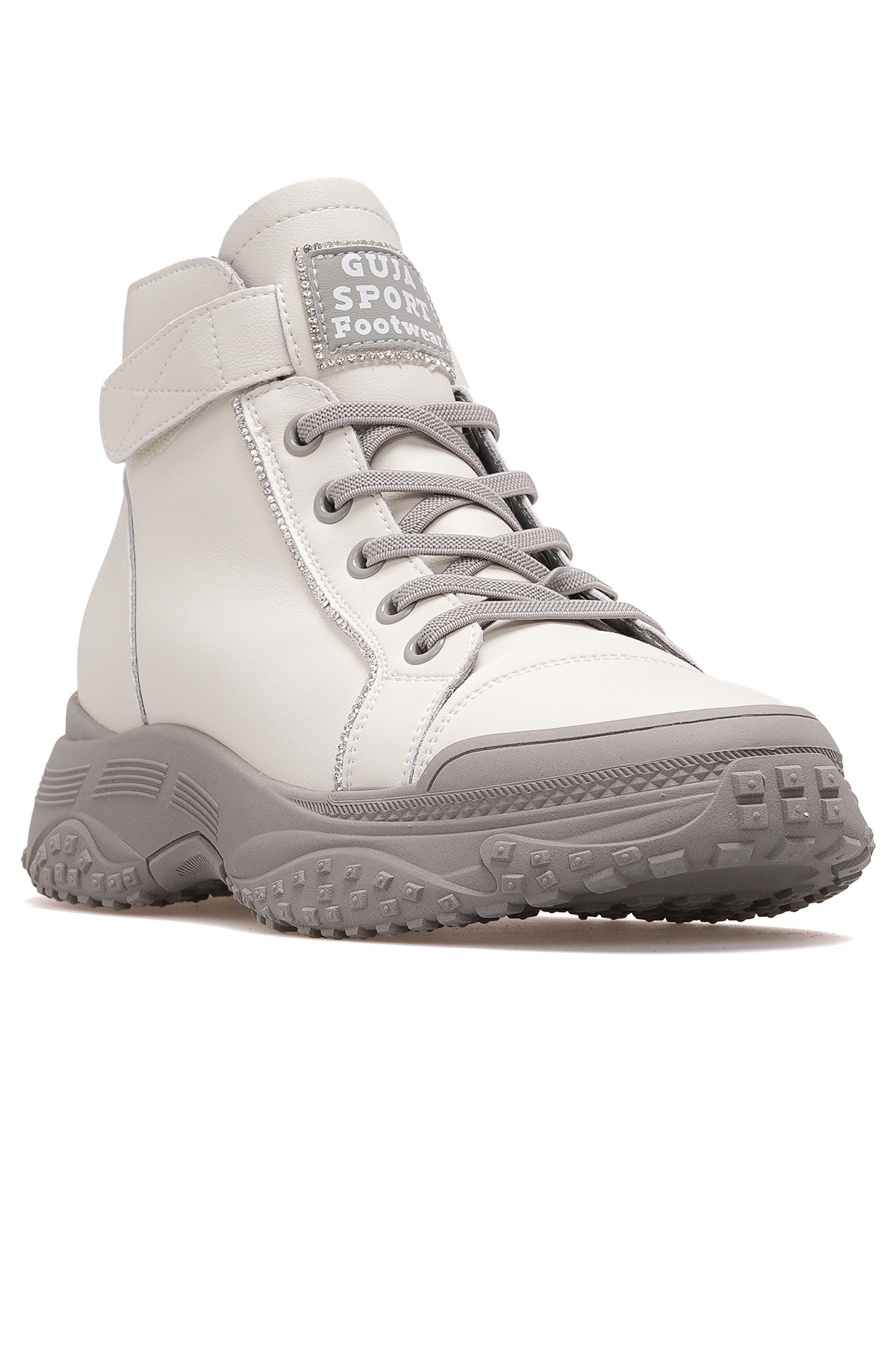 Kadın Deri Sneaker Bot 25k 25k310-5 Z Gri - Görsel 5