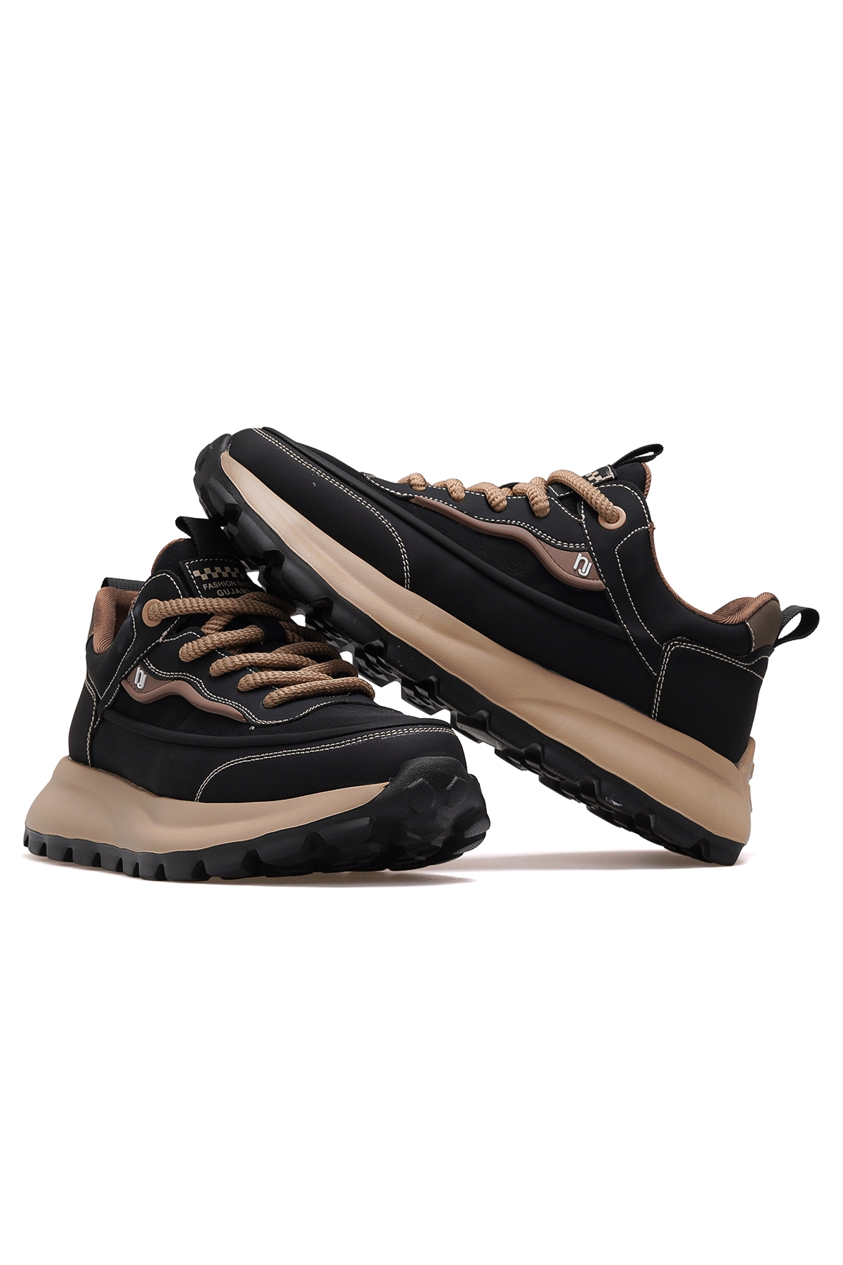 Erkek Günlük Hafif Sneaker Ayakkabı 25k 25k501-1 M Siyah - Görsel 7