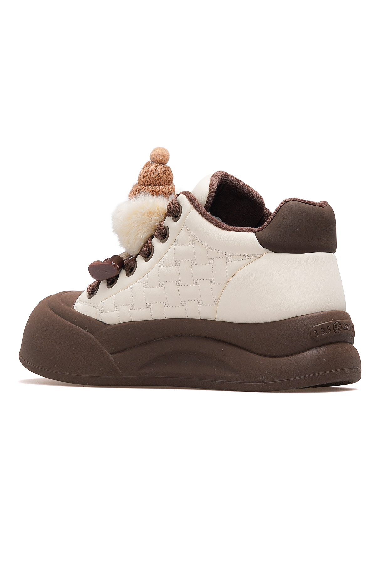 Kadın Deri Gizli Dolgu Topuk Günlük Bot 25k 25k426-1 Z Kahve - Görsel 4