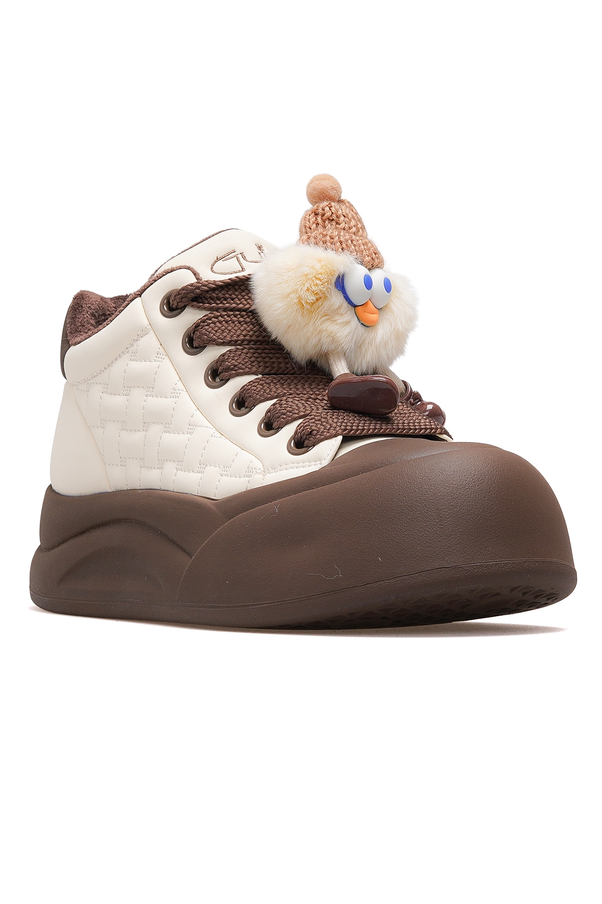 Kadın Deri Gizli Dolgu Topuk Günlük Bot 25k 25k426-1 Z Kahve - Görsel 5