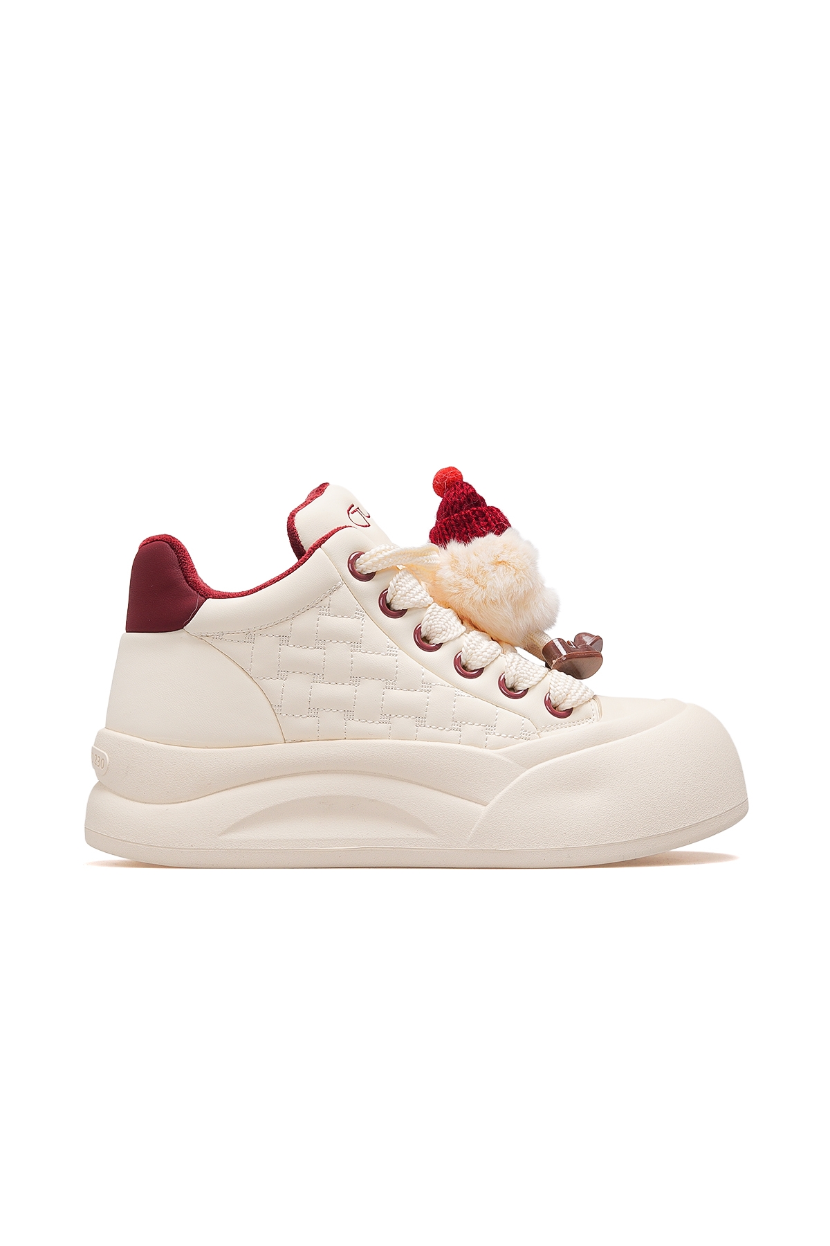 Kadın Deri Gizli Dolgu Topuk Günlük Bot 25k 25k426-1 Z Bordo - Görsel 2