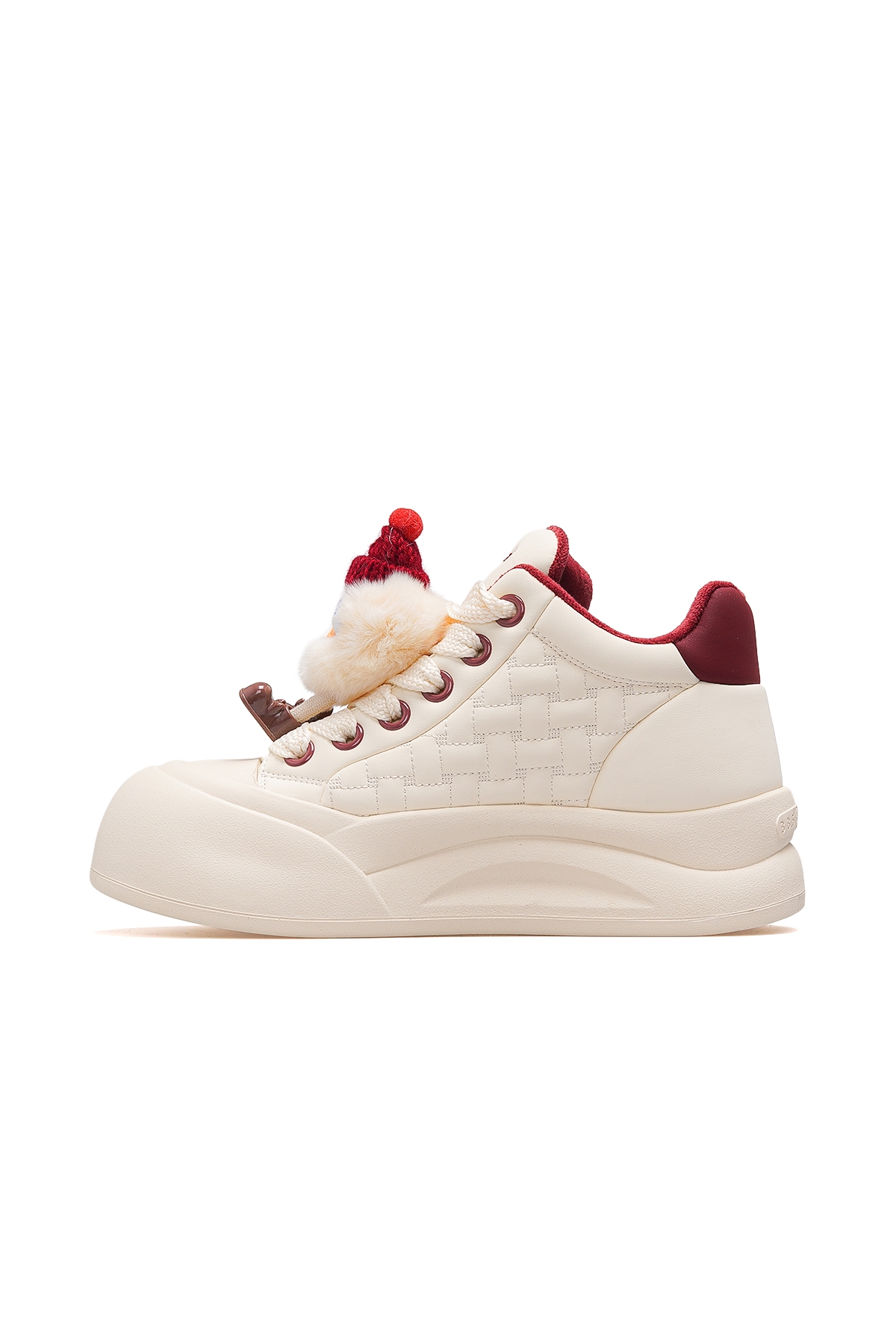 Kadın Deri Gizli Dolgu Topuk Günlük Bot 25k 25k426-1 Z Bordo - Görsel 3