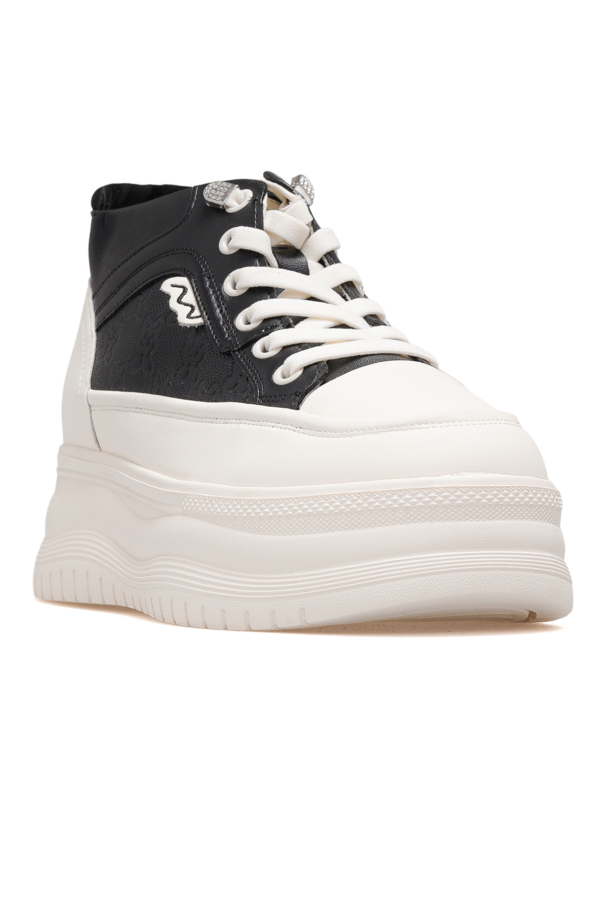 Kadın Sneaker Günlük Bot 25k 25k313-2 Z Siyah - Görsel 5