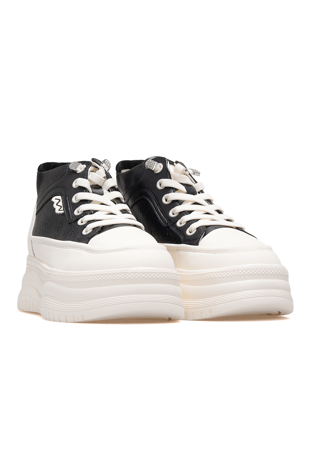 Kadın Sneaker Günlük Bot 25k 25k313-2 Z Siyah - Görsel 6