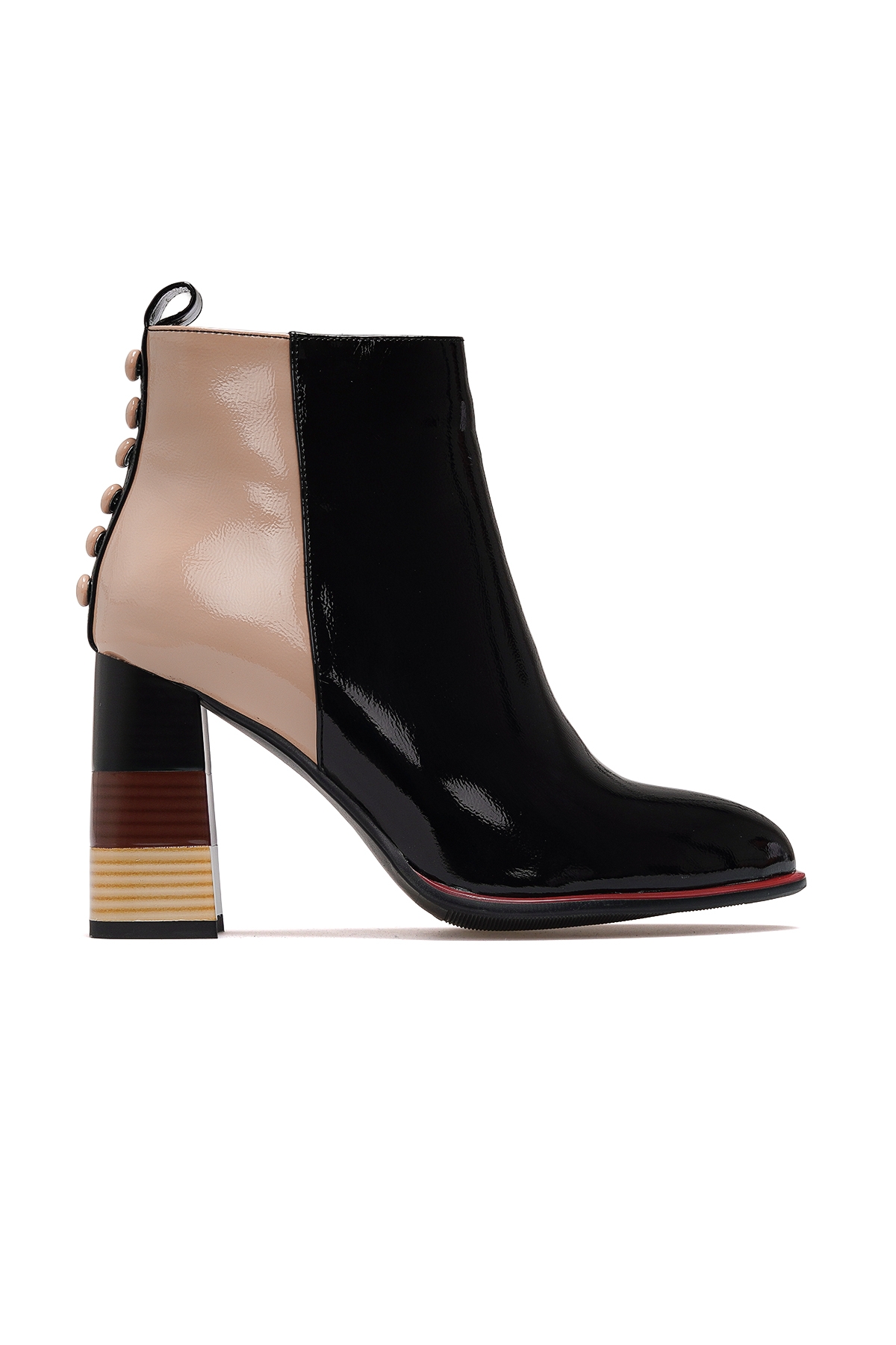 Kadın Topuklu Günlük Bot 25k 24k101-2 Siyah - Görsel 2