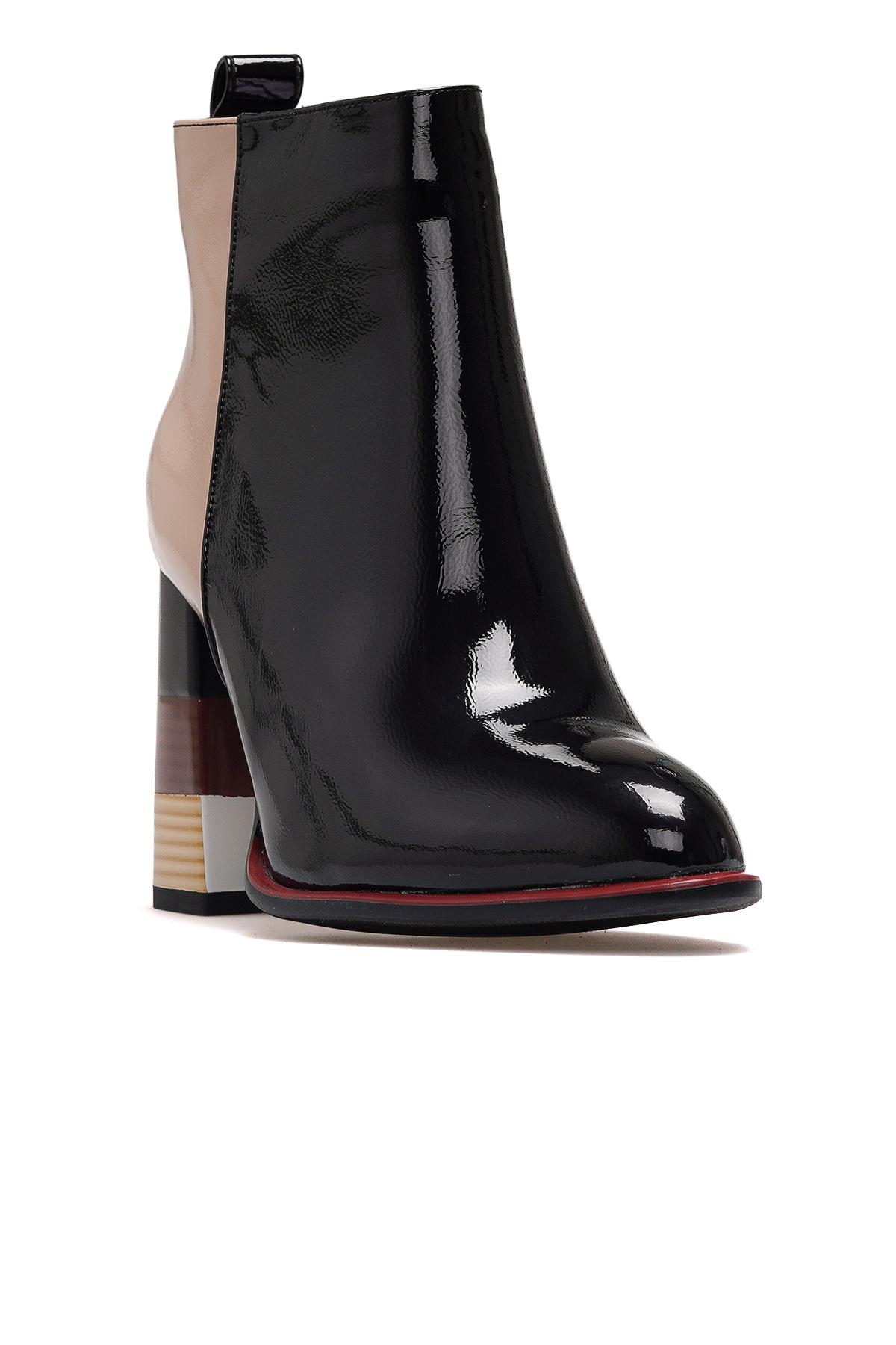 Kadın Topuklu Günlük Bot 25k 24k101-2 Siyah - Görsel 5