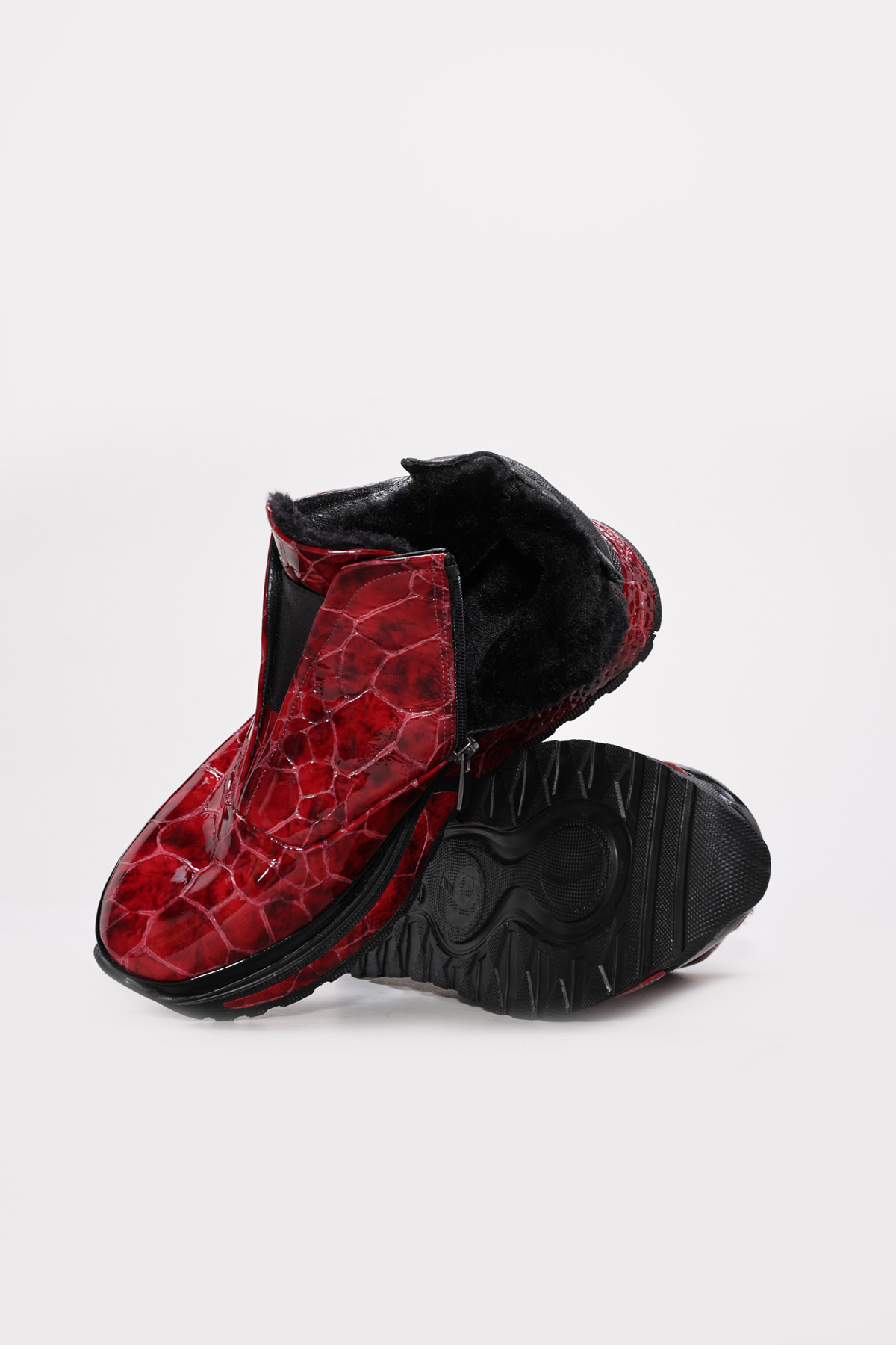 Hakiki Deri Kadın Klasik Bot 254SZA120 - Görsel 4