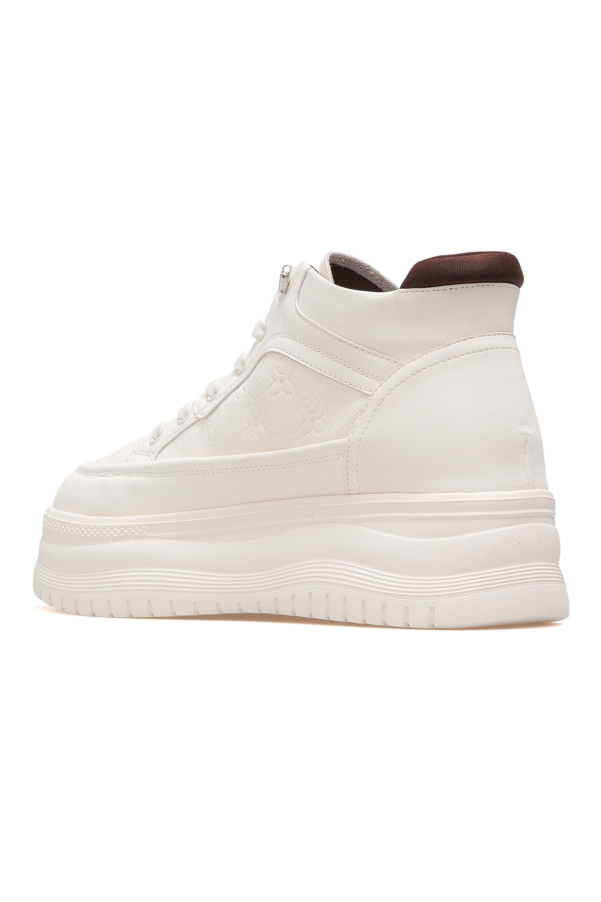 Kadın Sneaker Günlük Bot 25k 25k313-2 Z Bej - Görsel 4