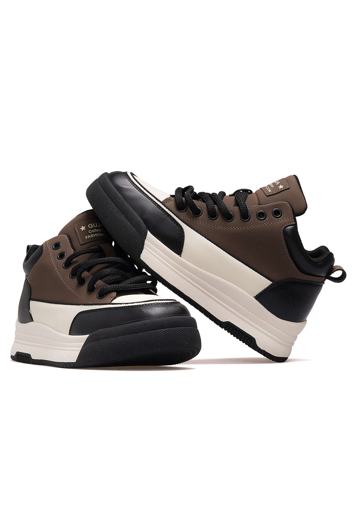 Kadın Deri Sneaker Bot 25k 25k301-1 Z Kahve - Görsel 7