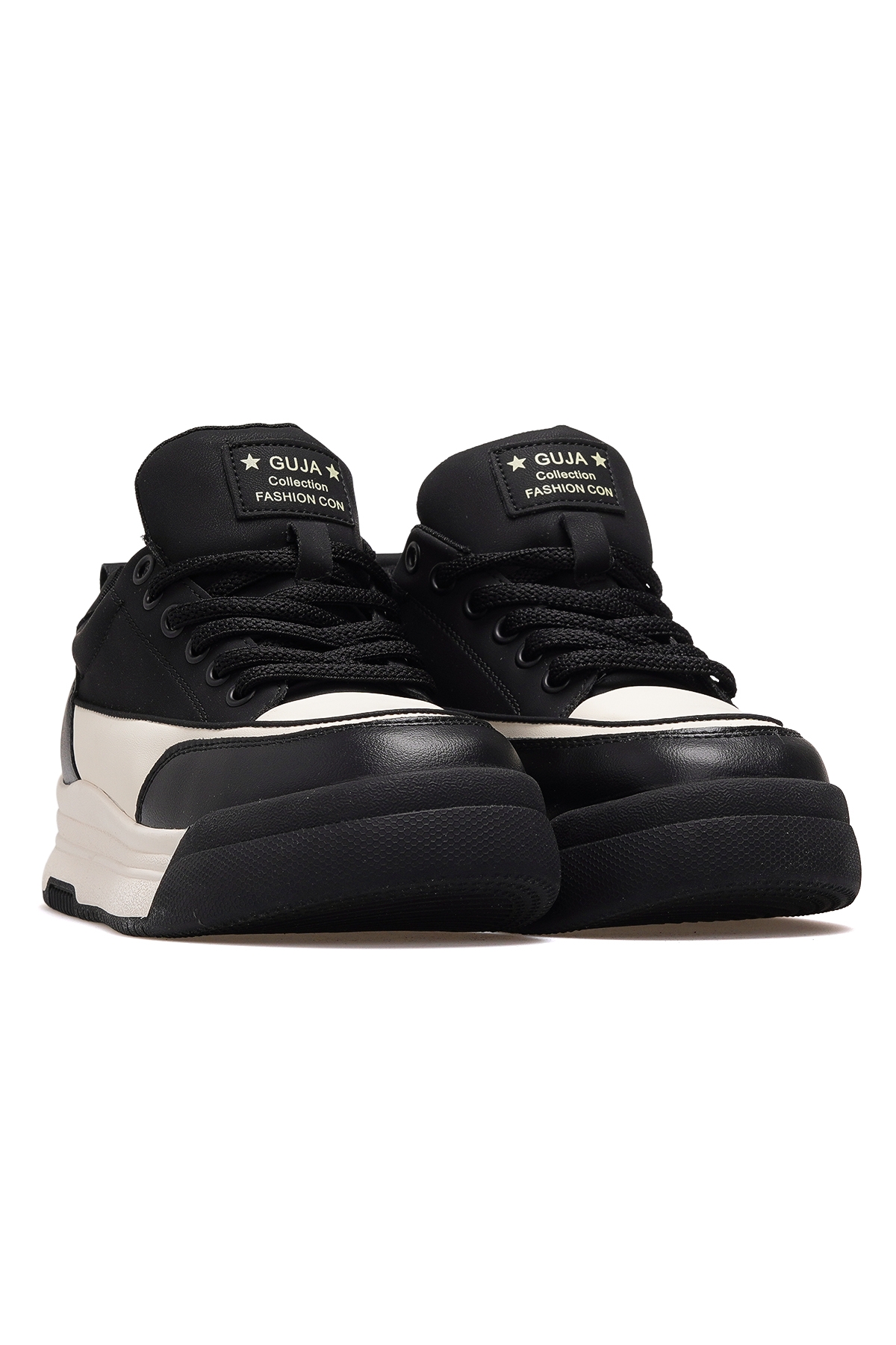 Kadın Deri Sneaker Bot 25k 25k301 Z Siyah - Görsel 6