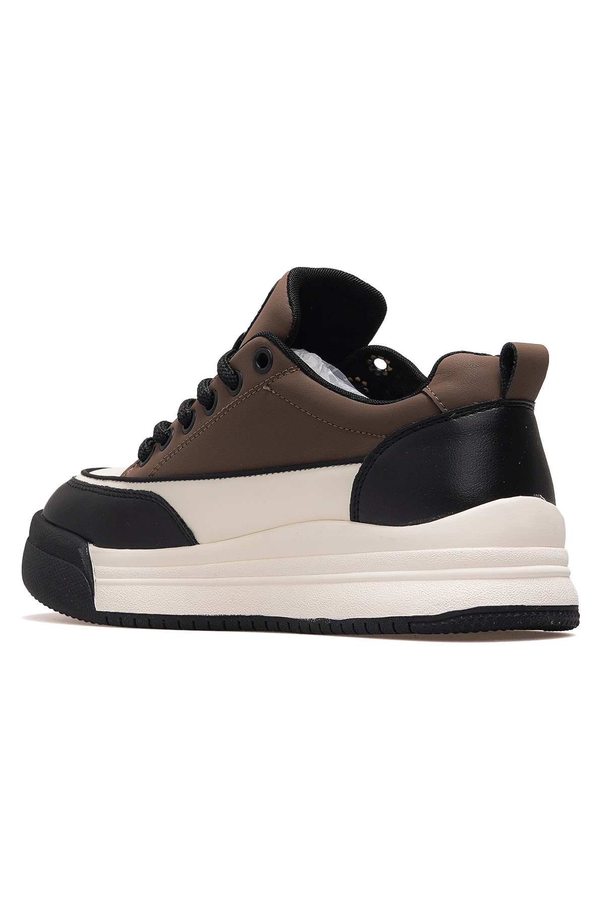 Kadın Deri Sneaker Bot 25k 25k301 Z Kahve - Görsel 4