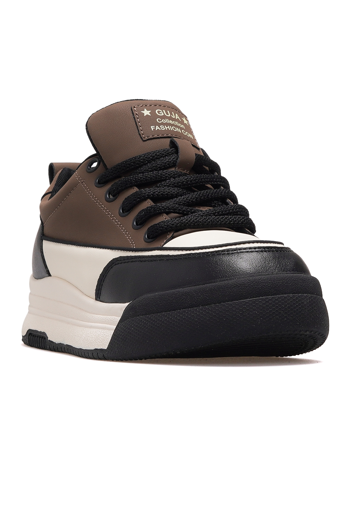 Kadın Deri Sneaker Bot 25k 25k301 Z Kahve - Görsel 5