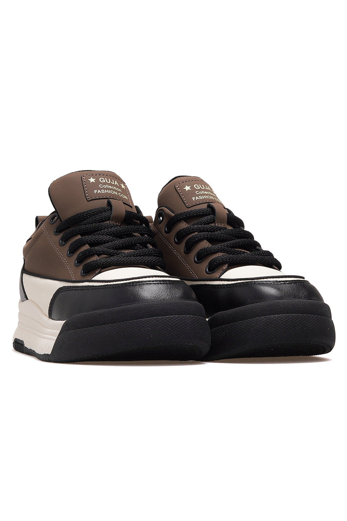 Kadın Deri Sneaker Bot 25k 25k301 Z Kahve - Görsel 6