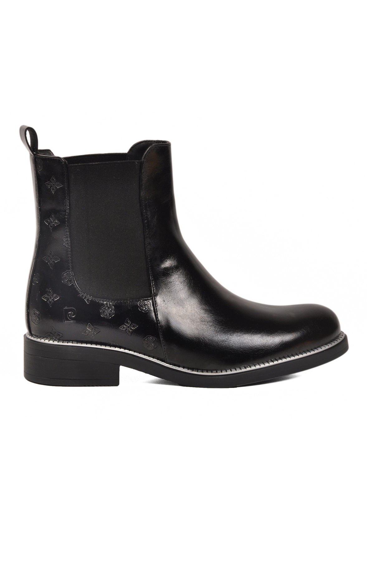 Pierre Cardin Siyah Kürklü Kaymaz Kolay Giyilebilir Elastik Kadın Bot PC-55086 Z - Görsel 3