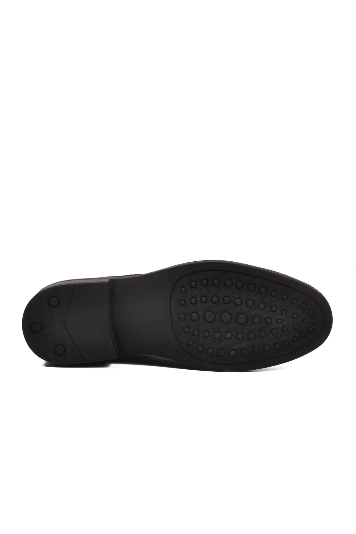 Siyah Hakiki Deri Kaymaz Taban Erkek klasik Ayakkabı 623 M - Görsel 6