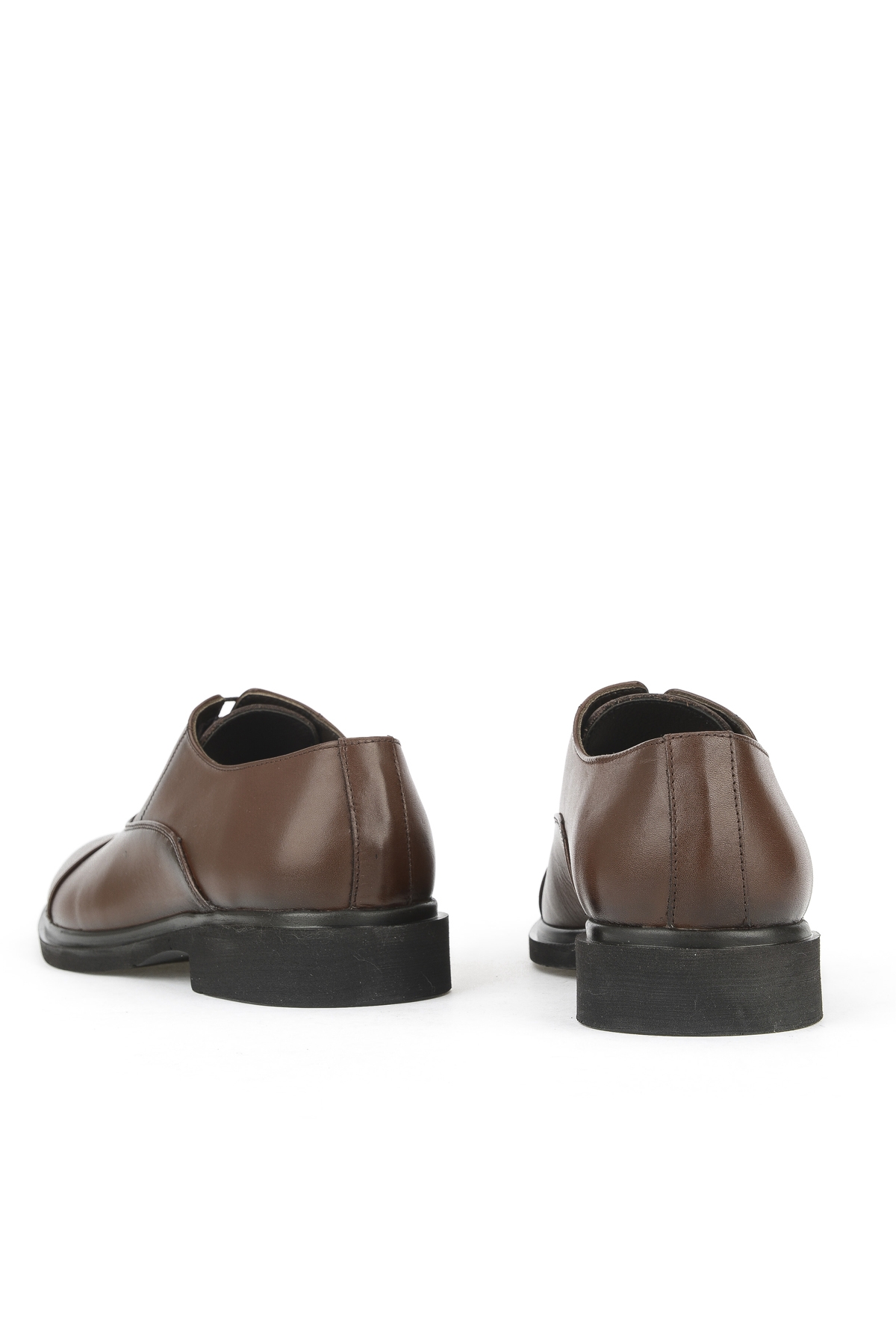 Erkek Hakiki Deri Klasik Ayakkabı 1531056Z4614 Kahve - Görsel 4