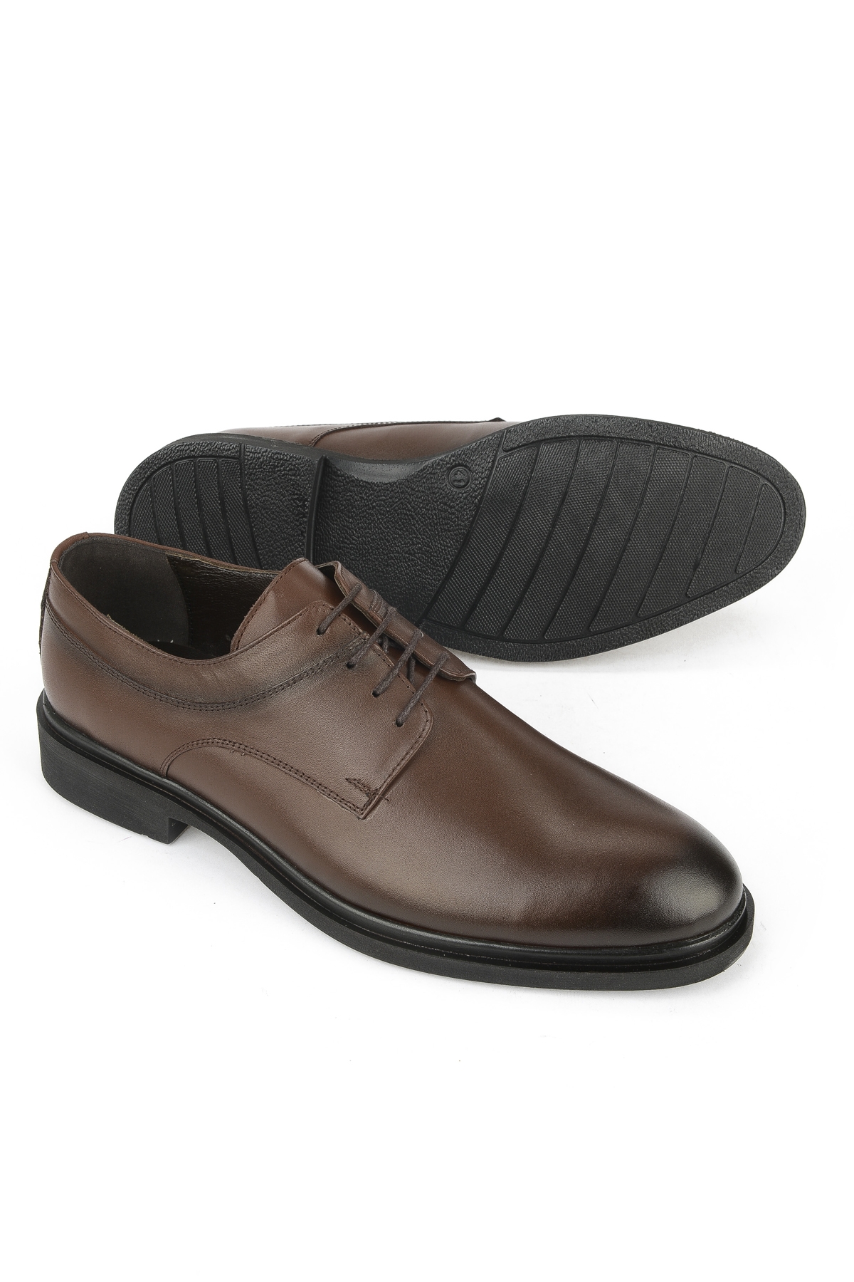 Erkek Hakiki Deri Klasik Ayakkabı 1531056Z4615 Kahve - Görsel 5