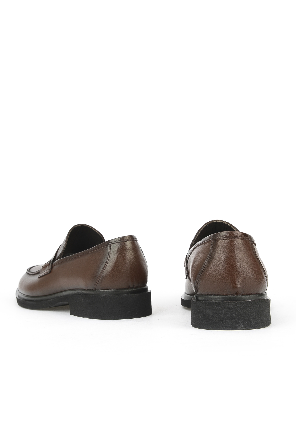 Erkek Hakiki Deri Klasik Ayakkabı 1531056Z4612 Kahve - Görsel 4