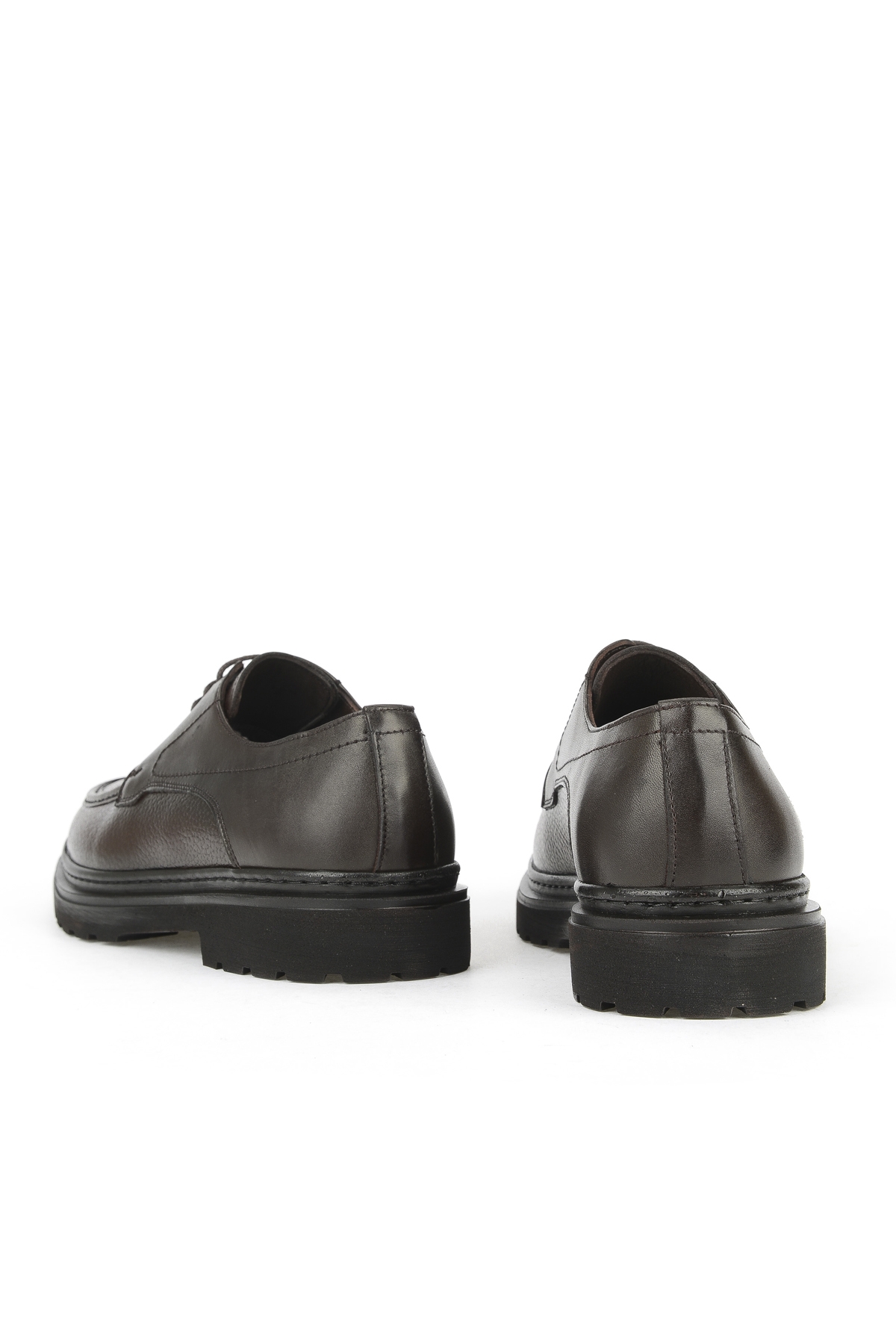 Erkek Hakiki Deri Klasik Ayakkabı 1531056Z4617 Kahve - Görsel 4