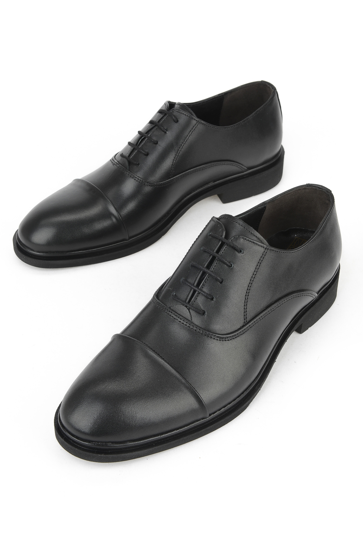 Erkek Hakiki Deri Klasik Ayakkabı 1531056Z4614 Siyah - Görsel 6