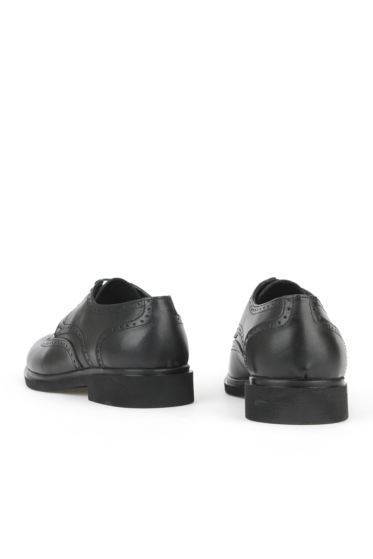 Erkek Hakiki Deri Klasik Ayakkabı 1531056Z4613 Siyah - Görsel 4