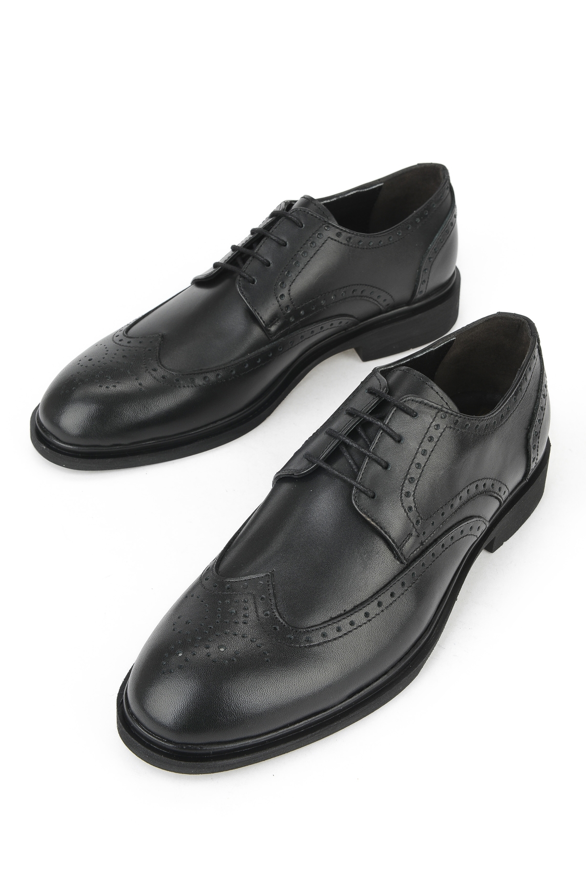 Erkek Hakiki Deri Klasik Ayakkabı 1531056Z4613 Siyah - Görsel 6