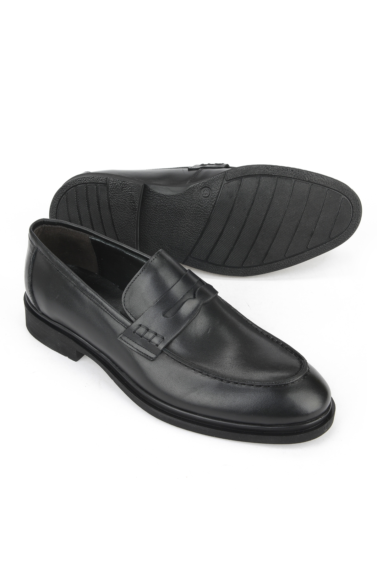 Erkek Hakiki Deri Klasik Ayakkabı 1531056Z4612 Siyah - Görsel 5