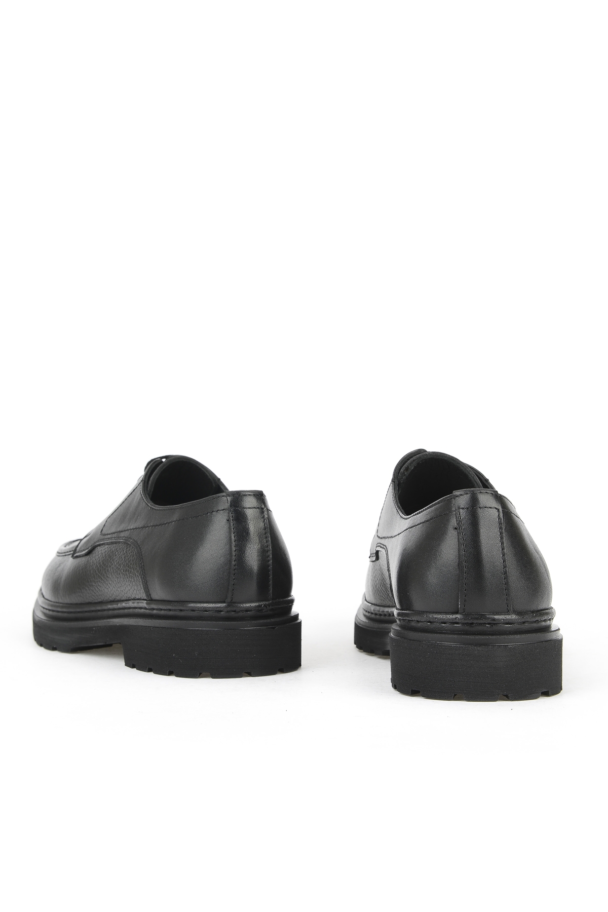 Erkek Hakiki Deri Klasik Ayakkabı 1531056Z4617 Siyah - Görsel 4