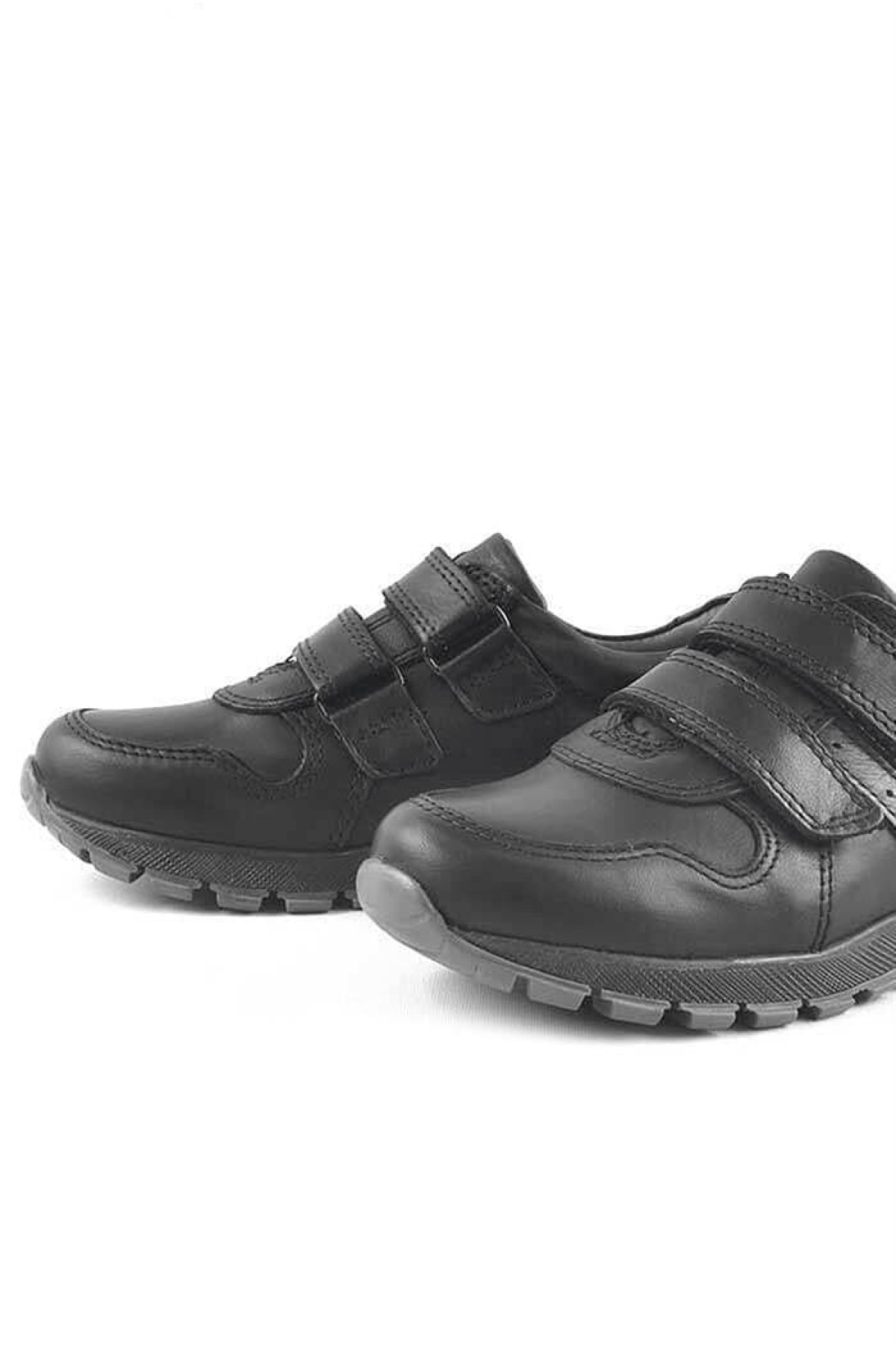 Siyah Cırtlı Erkek Çocuk Spor Okul Ayakkabı - Görsel 5