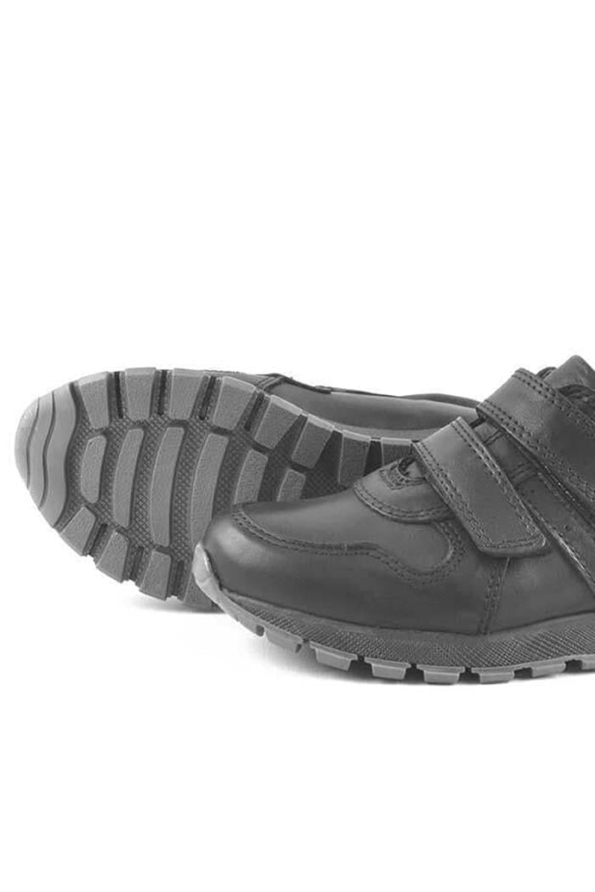 Siyah Cırtlı Erkek Çocuk Spor Okul Ayakkabı - Görsel 9