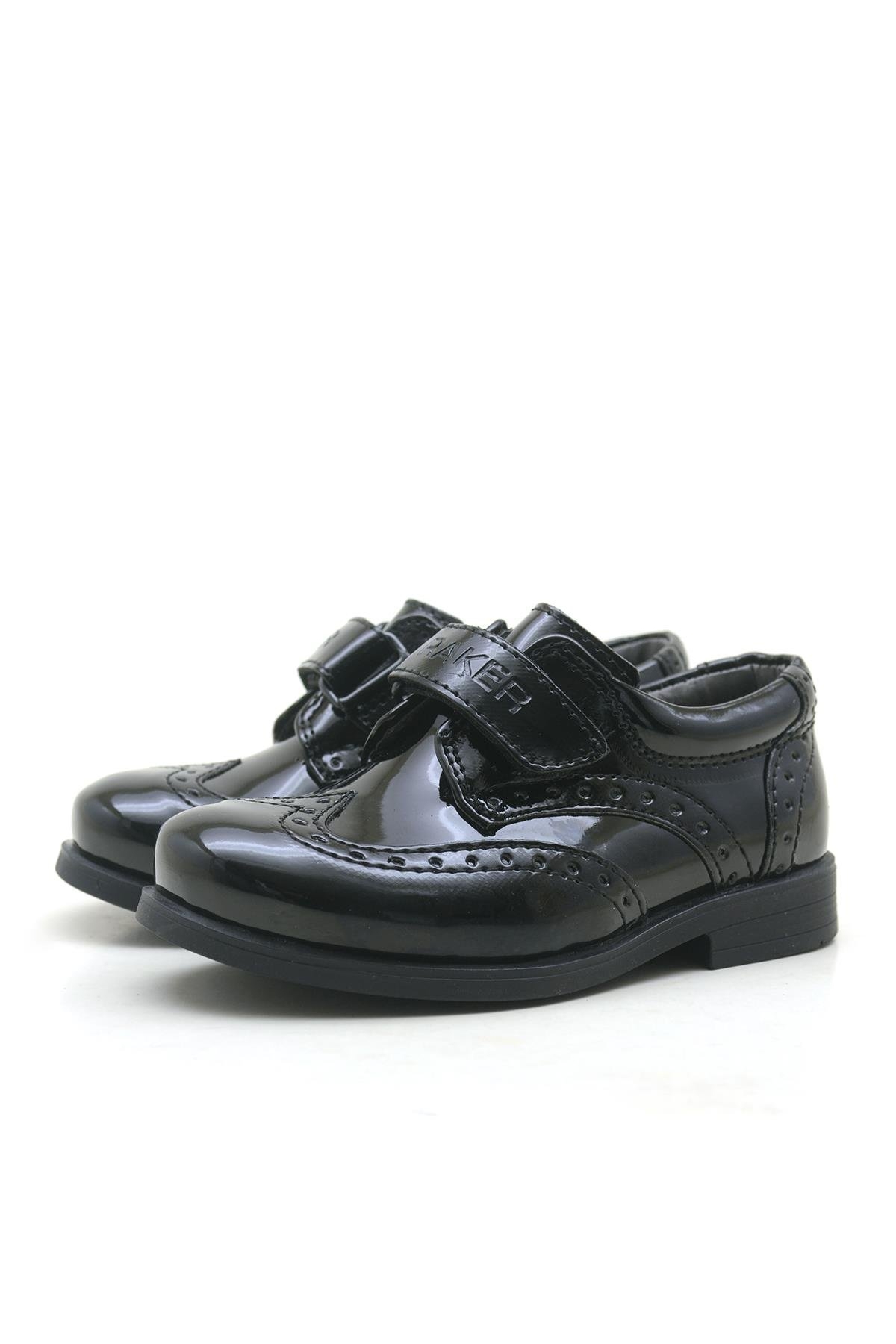 Titan Siyah Rugan Cırtlı Erkek Bebek Ayakkabı - Görsel 5