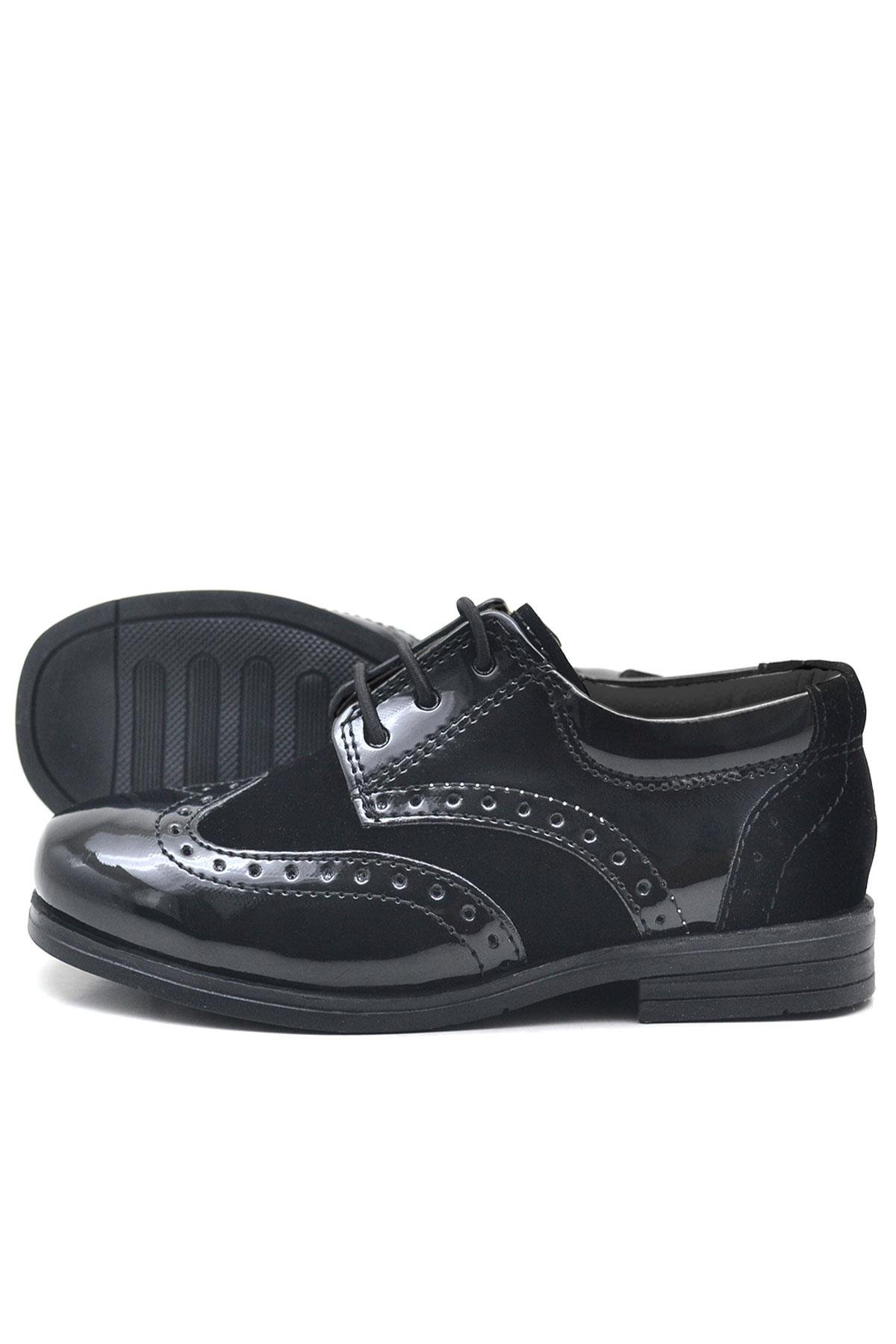 Titan Rugan Bağcıklı Klasik Erkek Bebek Abiye Ayakkabı - Görsel 5